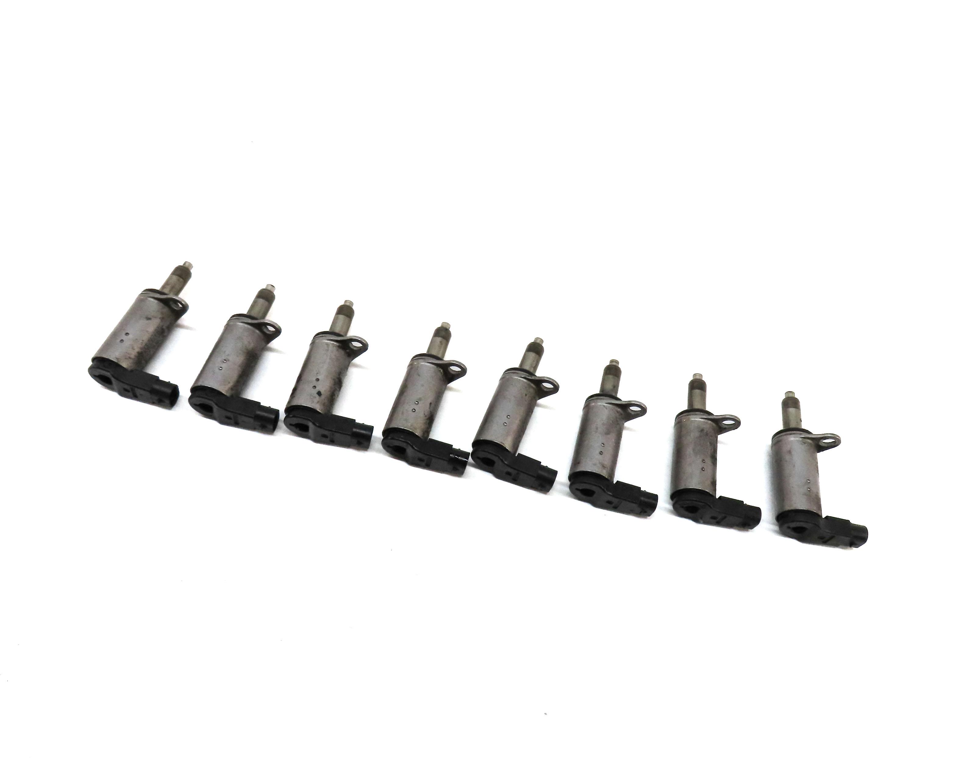 2012 AUDI Q5 (B8 8R) 2.0L TURBO CAEB ENGINE CAMSHAFT VALVE SOLENOID SET 8 — exact item pictured