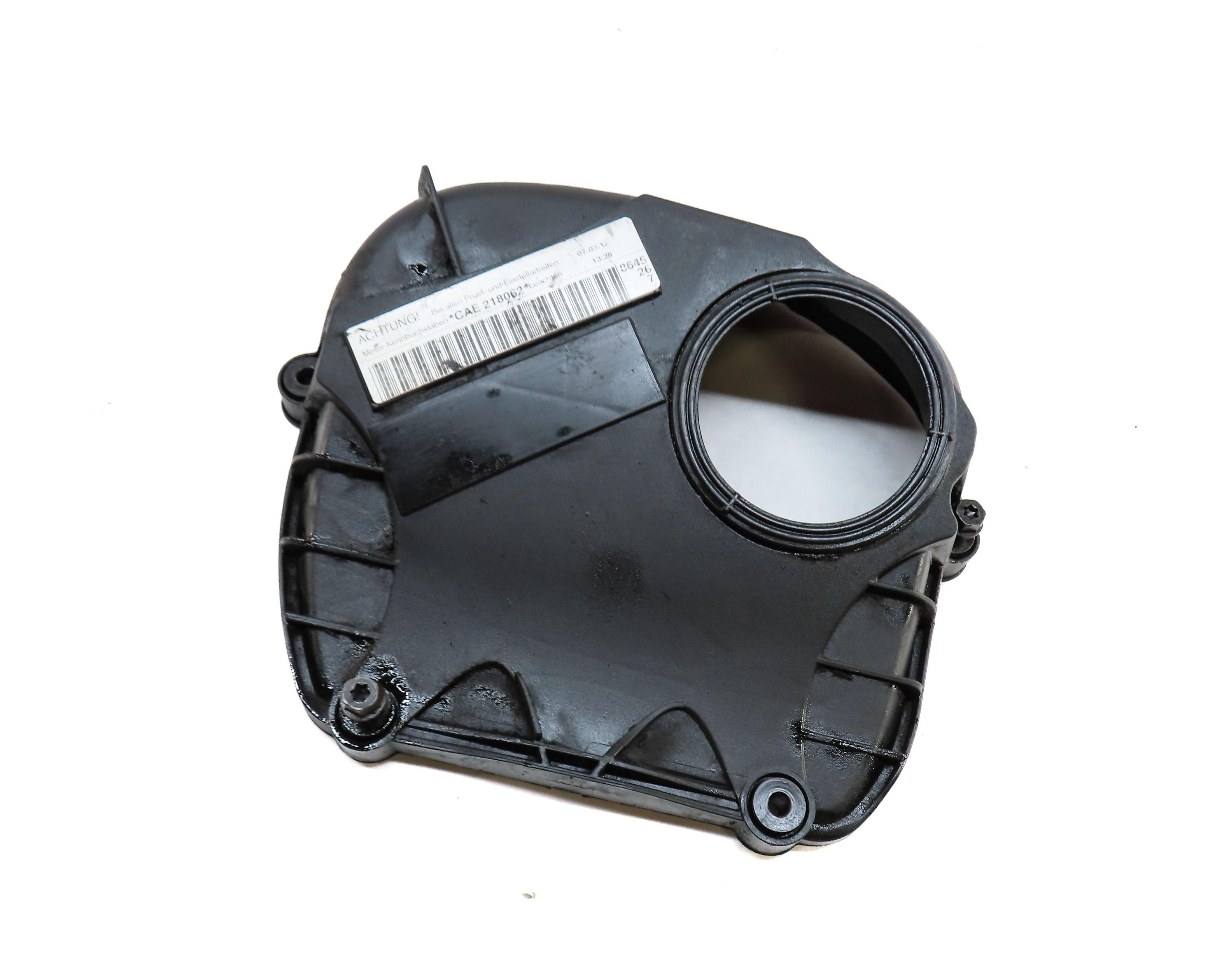 08-17 AUDI A3 A4 A5 A6 Q3 Q5 TT (B8 8P 8K 8T 8R C7 MK2) 2.0T UPPER TIMING COVER — exact item pictured