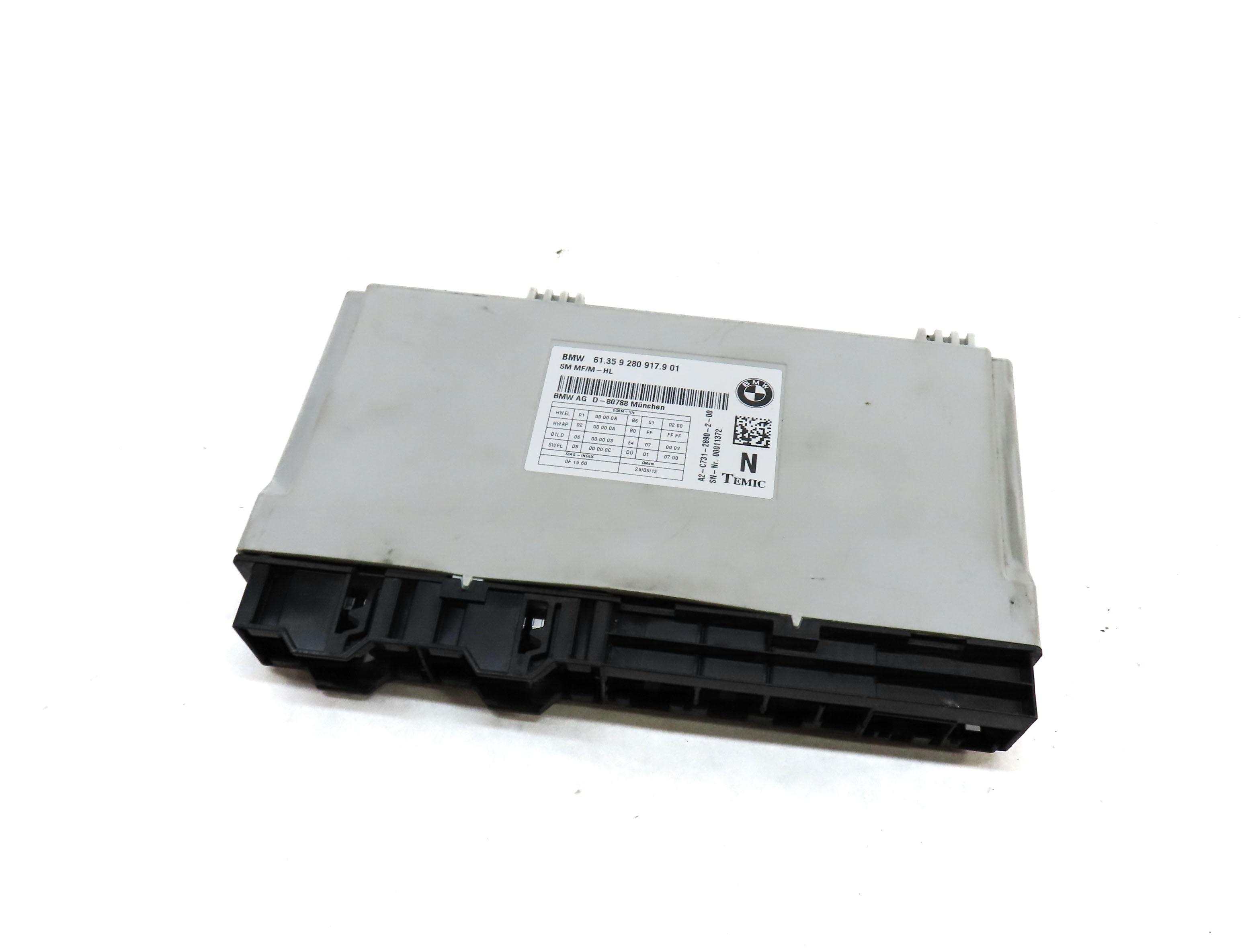 10-17 BMW 5 6 7 SERIES (F01 F06 F10) FRONT RIGHT PASSENGER COMFORT SEAT MODULE — exact item pictured