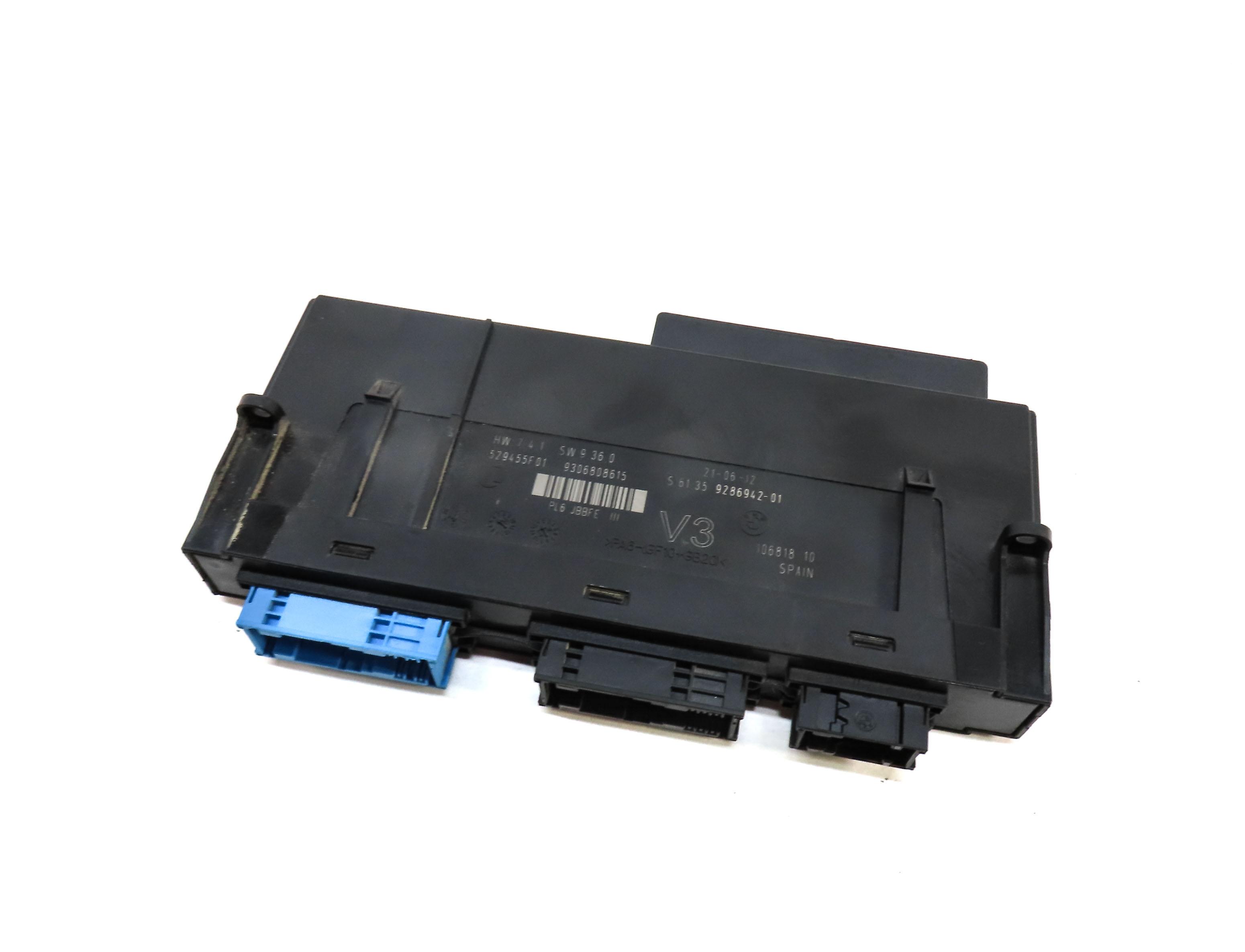 2013 BMW 535i (F10) PRIMARY JUNCTION BODY CONTROL MODULE 61359286942 — exact item pictured