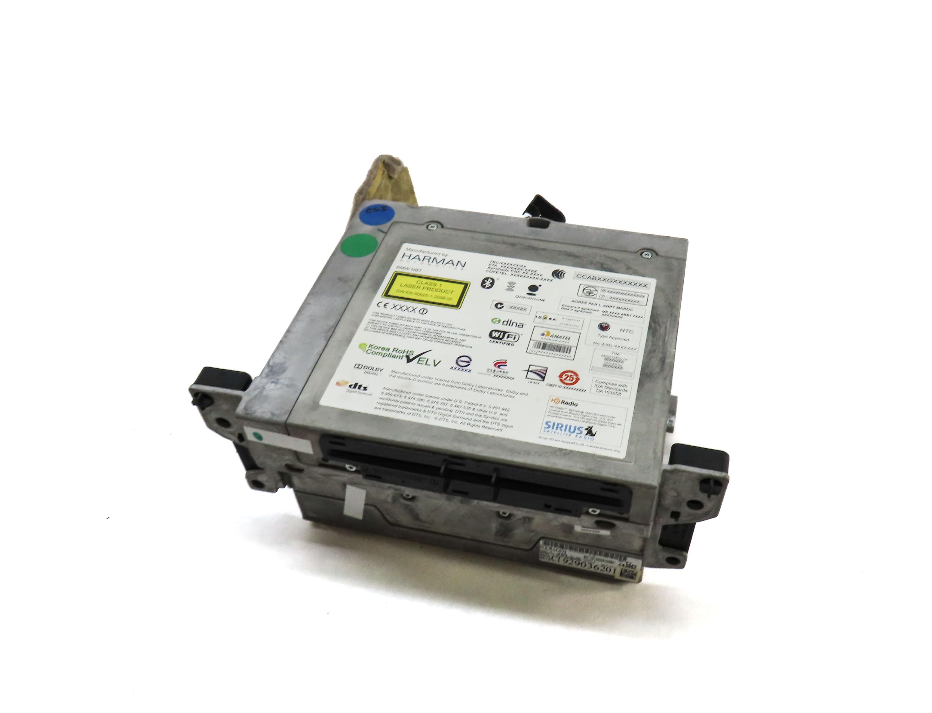 12-14 BMW 3 5 6 7 M5 M6 X3 (F01 F06 F10 F30) CD DVD NAVIGATION STEREO RECEIVER — exact item pictured