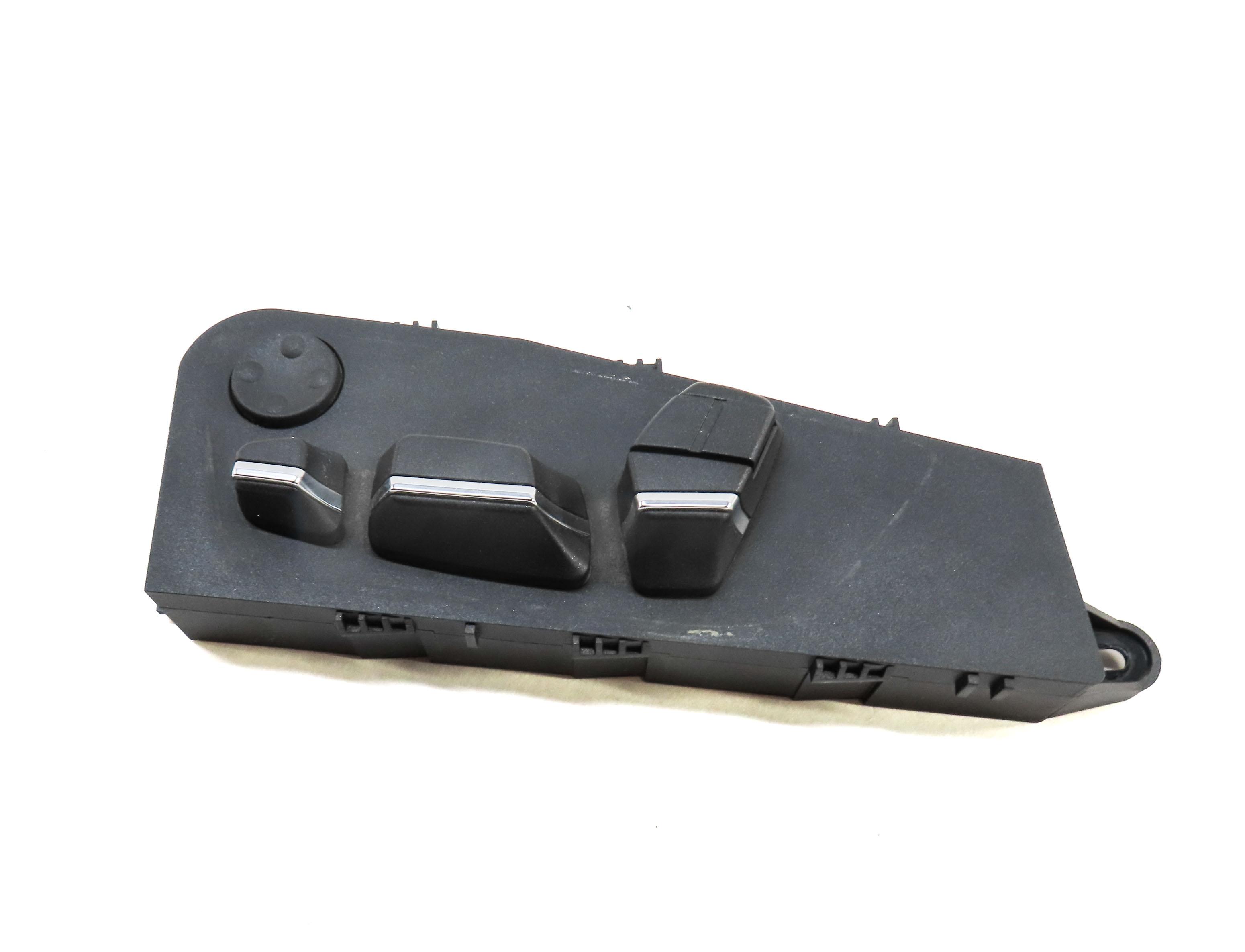 2013 BMW 535i (F10) FRONT LEFT DRIVER SEAT ADJUST SWITCH w/ LUMBAR (BLACK) — exact item pictured