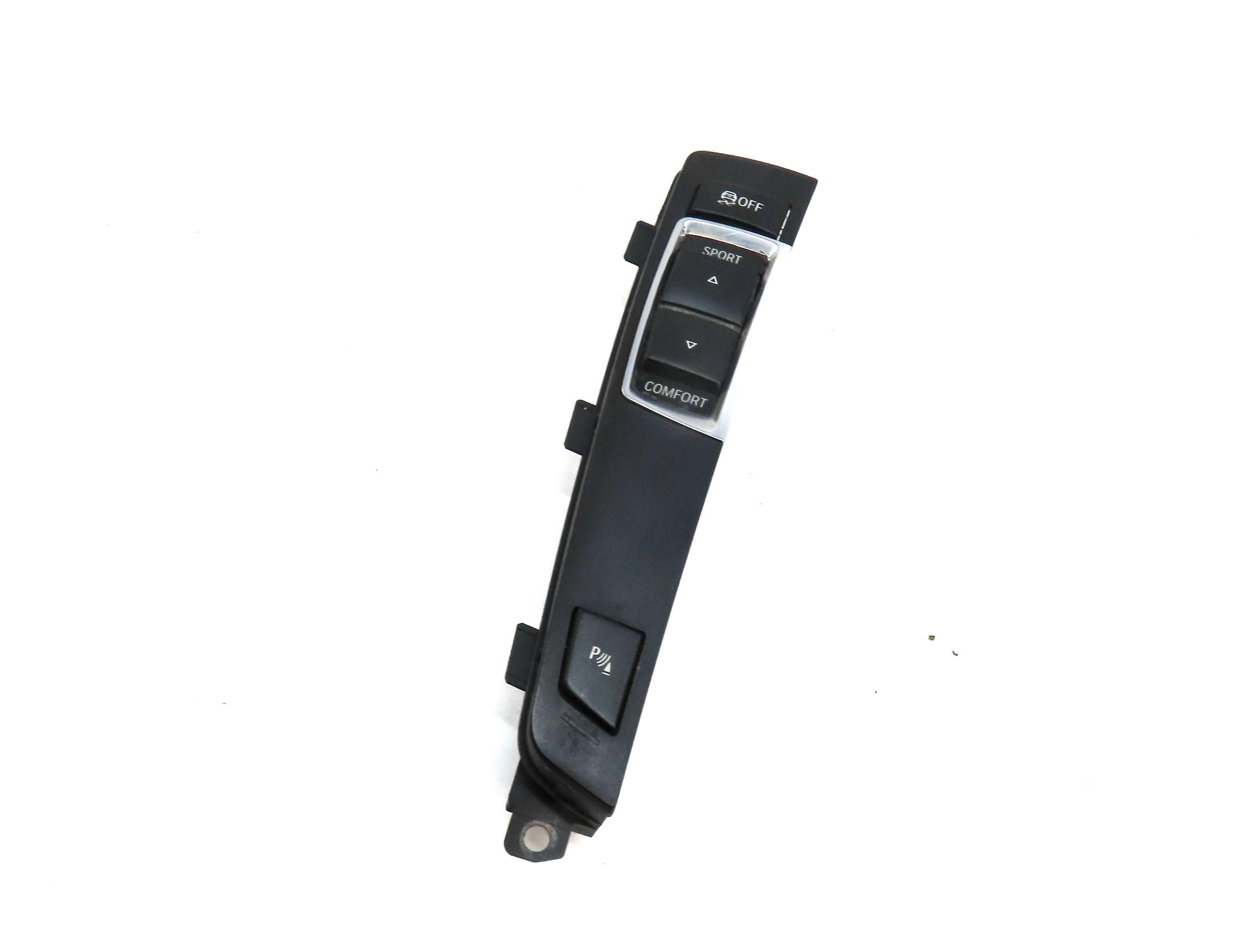 2013 BMW 535i (F10) CENTER CONSOLE PDC TRACTION CONTROL SWITCH BUTTON PANEL — exact item pictured