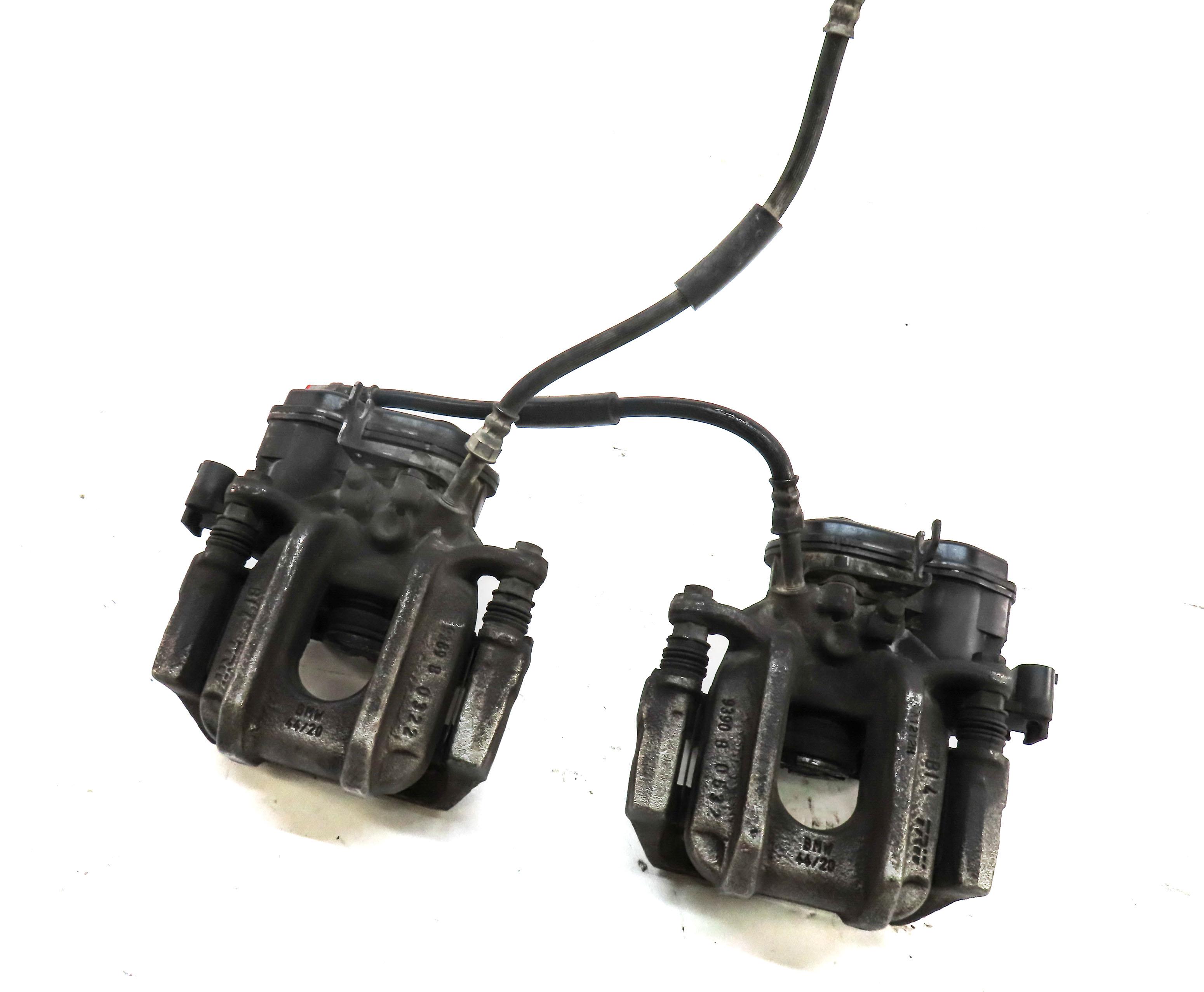 2011-2019 BMW 535i 550i 640i 650i (F06 F10) LEFT & RIGHT REAR BRAKE CALIPER SET2 — exact item pictured
