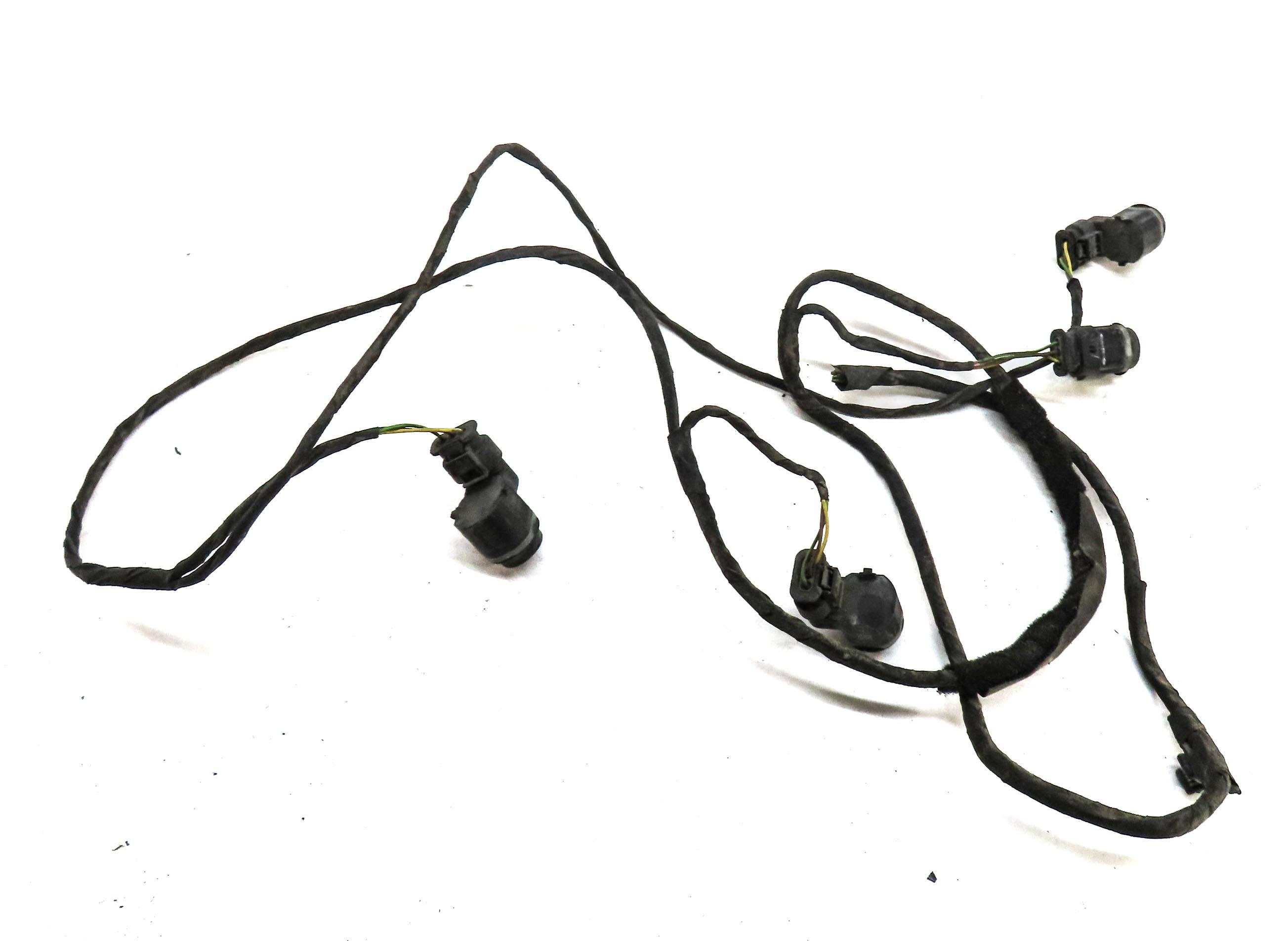 2013 BMW 535i (F10) REAR PARK ASSIST PDC SENSOR SET4 (HAVANNA) & WIRE HARNESS — exact item pictured