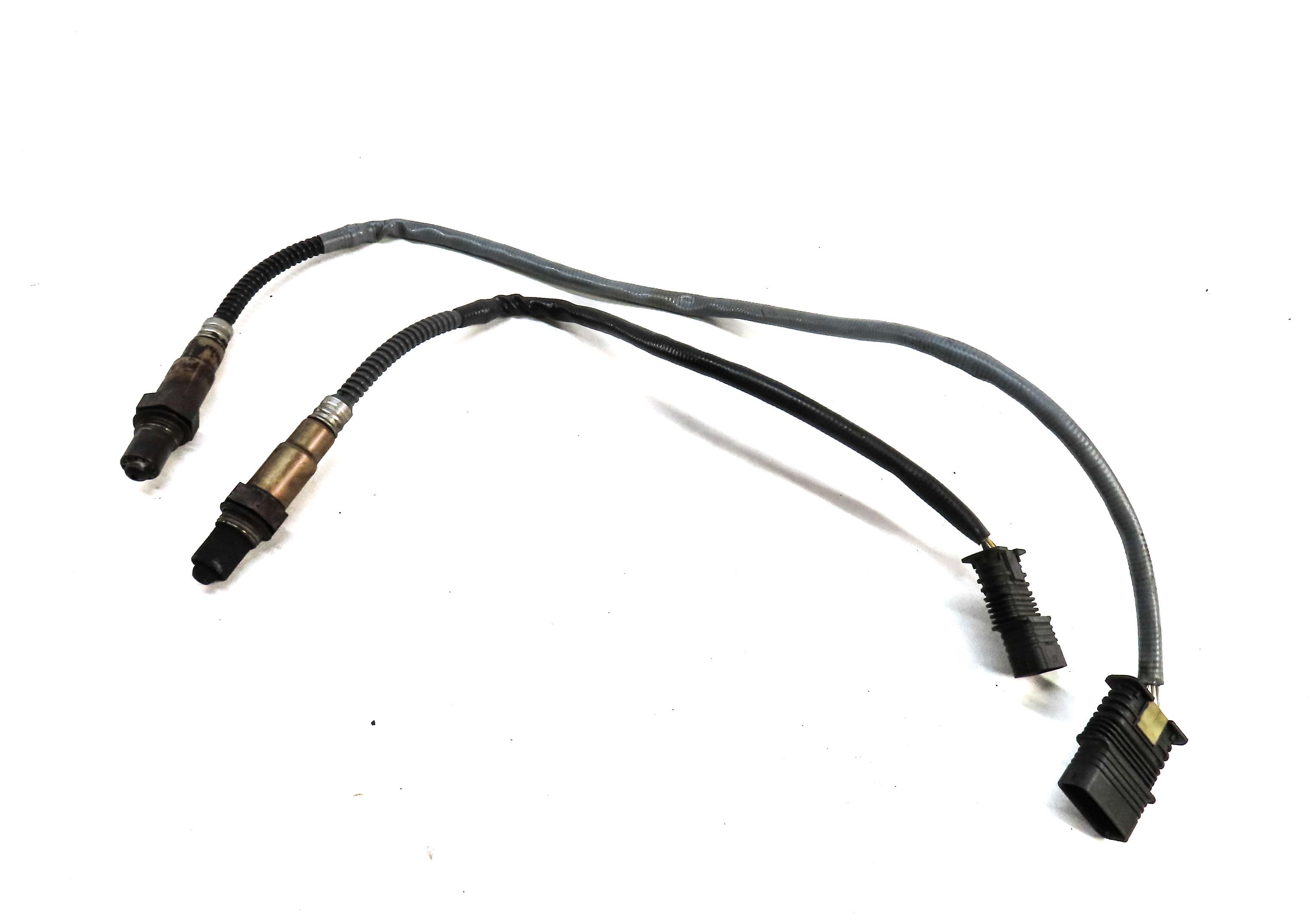2013 BMW 535i (F10) 3.0L N55 TURBO ENGINE PRE POST CAT O2 OXYGEN SENSOR SET 2 — exact item pictured