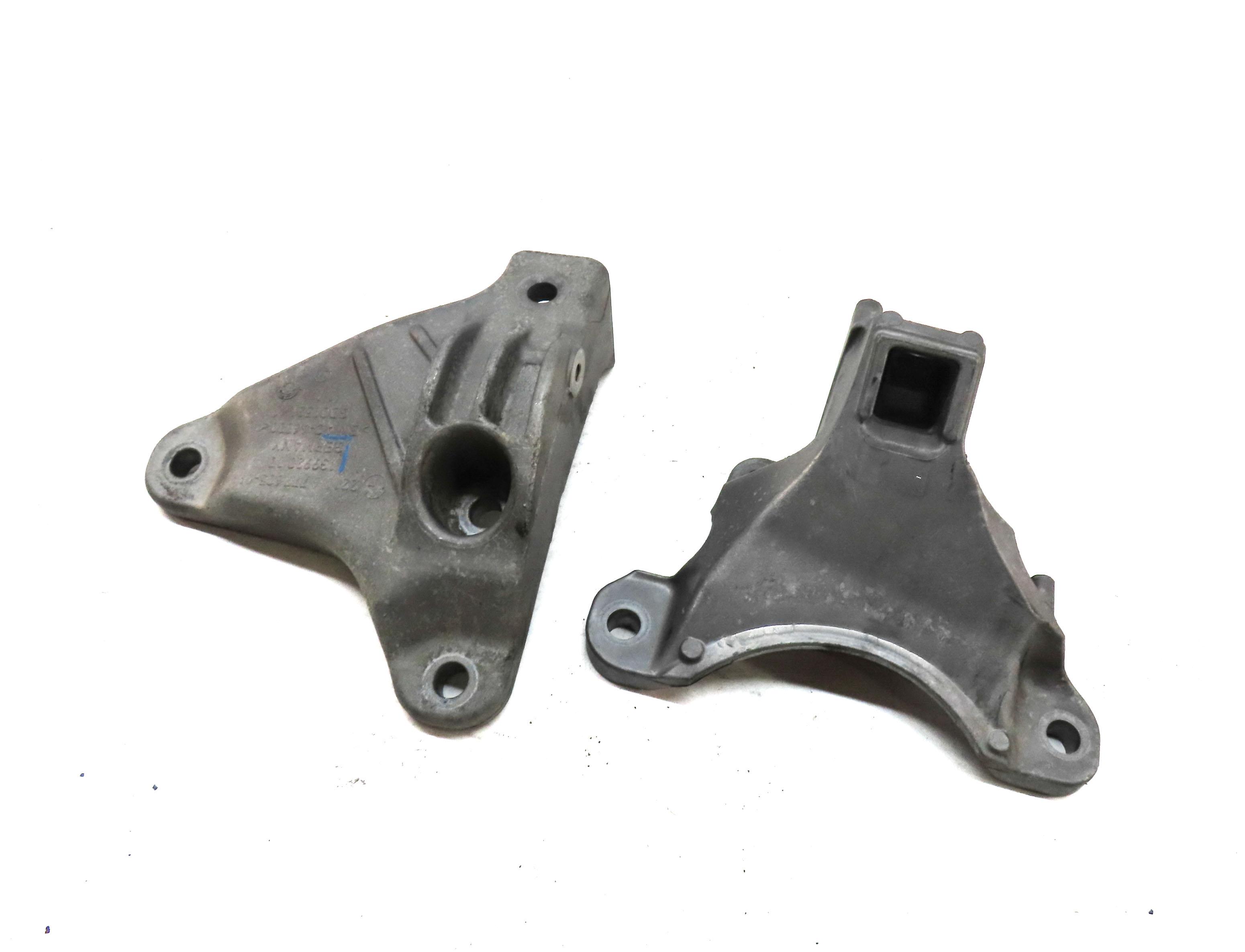 2013 BMW 535i (F10) 3.0L N55 TURBO LEFT & RIGHT ENGINE MOTOR BRACKET SET 2 — exact item pictured