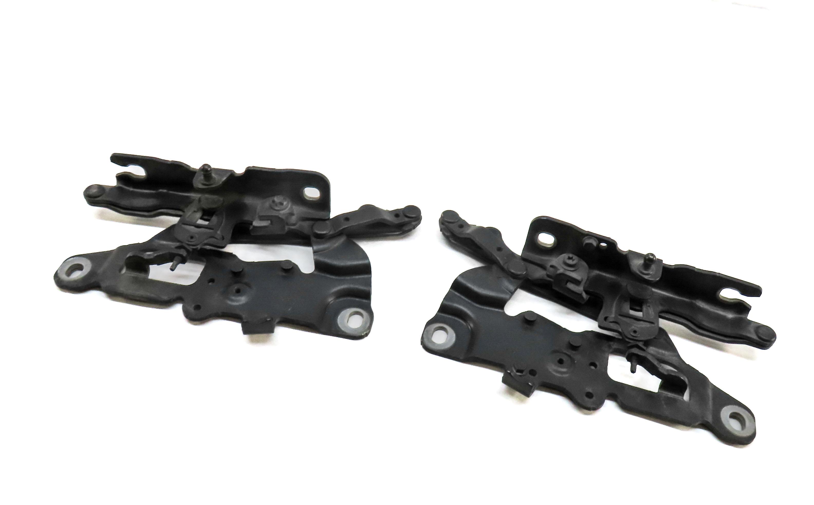 12-19 BMW 528i 535i 550i 640i 650i M5 M6 F06 F10 HOOD HINGE SET HAVANNA METALLIC — exact item pictured