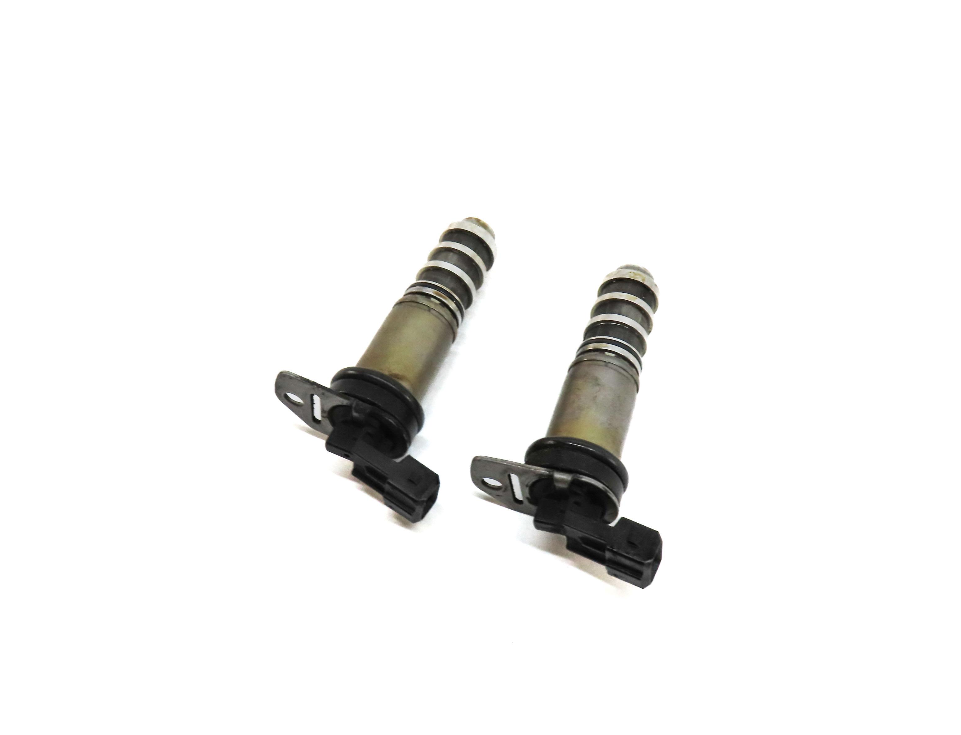 2013 BMW 535i (F10) 3.0L N55 TURBO ENGINE VVT VANOS SOLENOID SET 2 11367585776 — exact item pictured