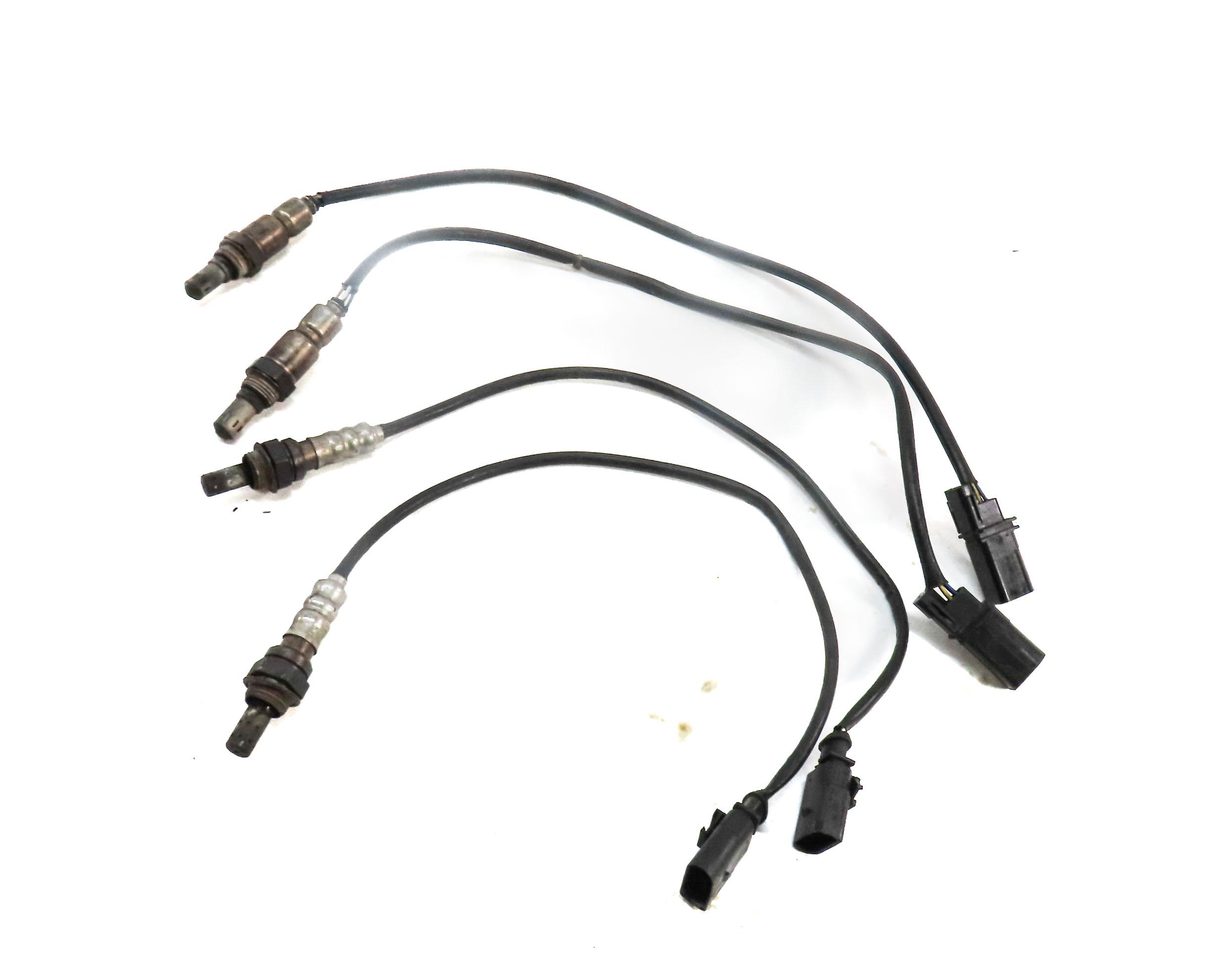2010 AUDI Q5 (B8 8R) 3.2L CALB ENGINE PRE POST CAT O2 OXYGEN SENSOR SET 4 — exact item pictured