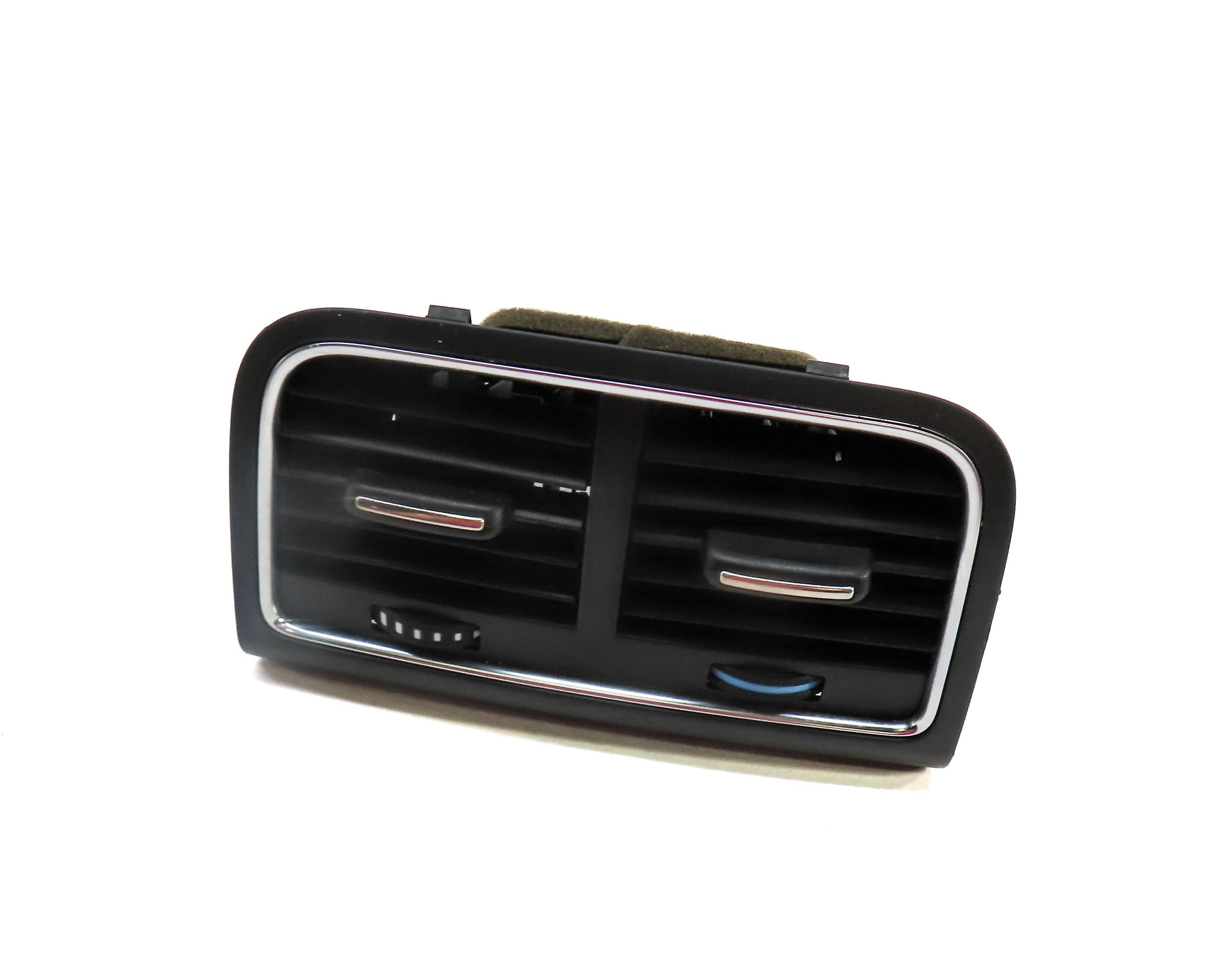 2010 AUDI Q5 (B8 8R) REAR CENTER CONSOLE HVAC A/C HEATER AIR VENT (BLACK) — exact item pictured