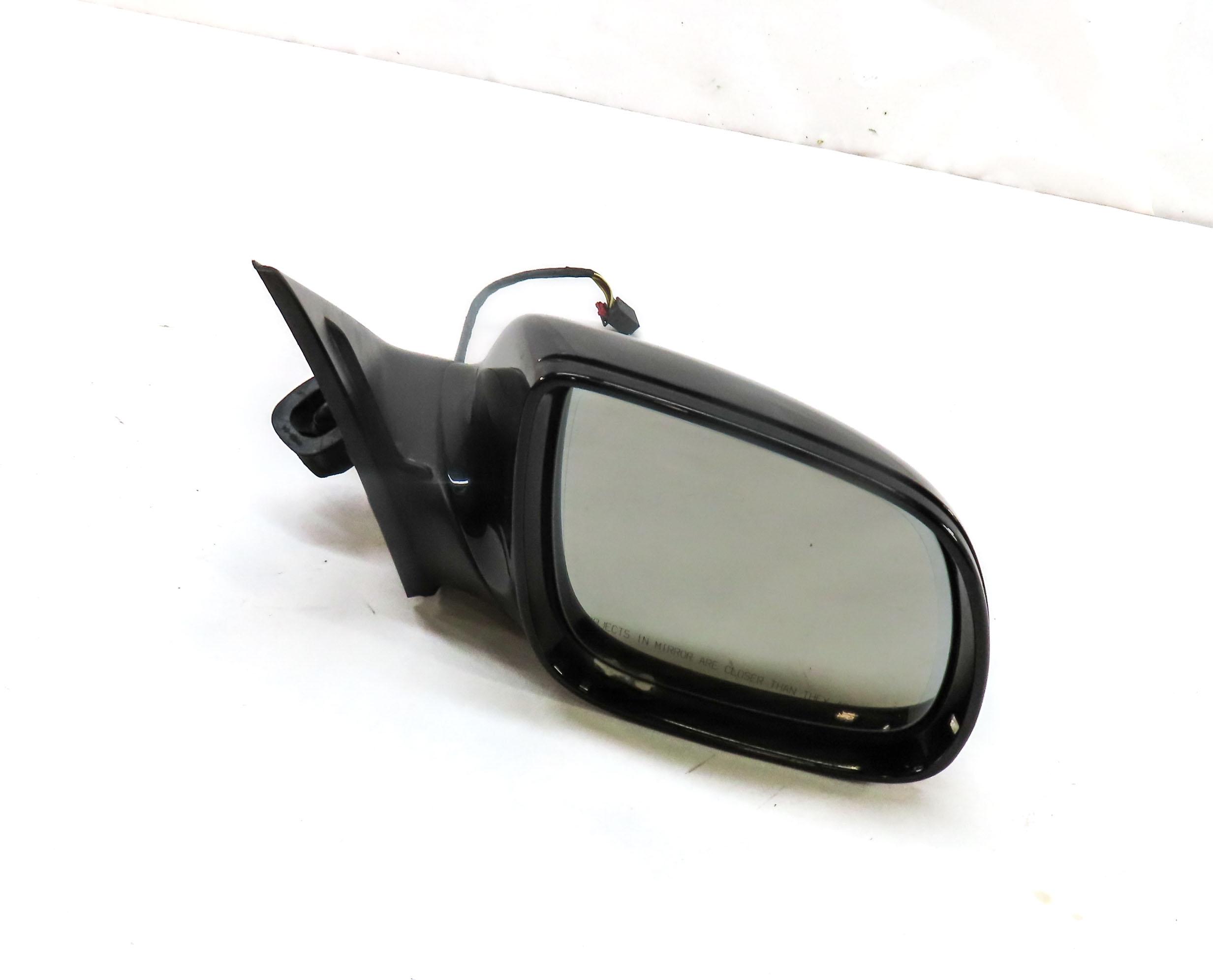 09-14 AUDI Q5 B8 8R RIGHT PFOLD HEAT MEM AUTODIM BLIND SPOT DOOR MIRROR (BLACK) — exact item pictured