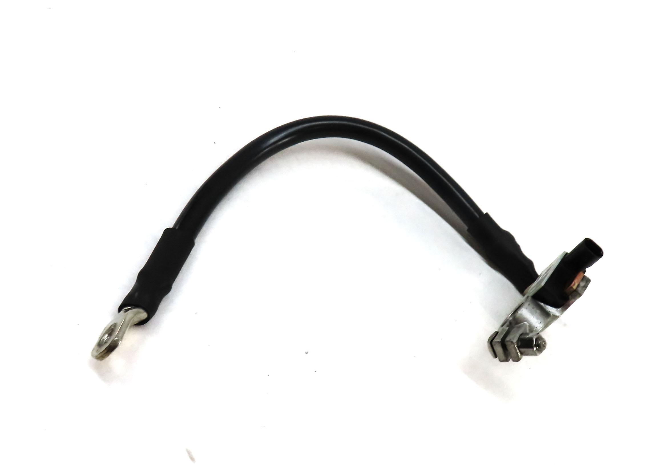 2014 AUDI A5 COUPE B8 8T NEGATIVE BATTERY CABLE & INTELLIGENT BATTERY IBS MODULE — exact item pictured