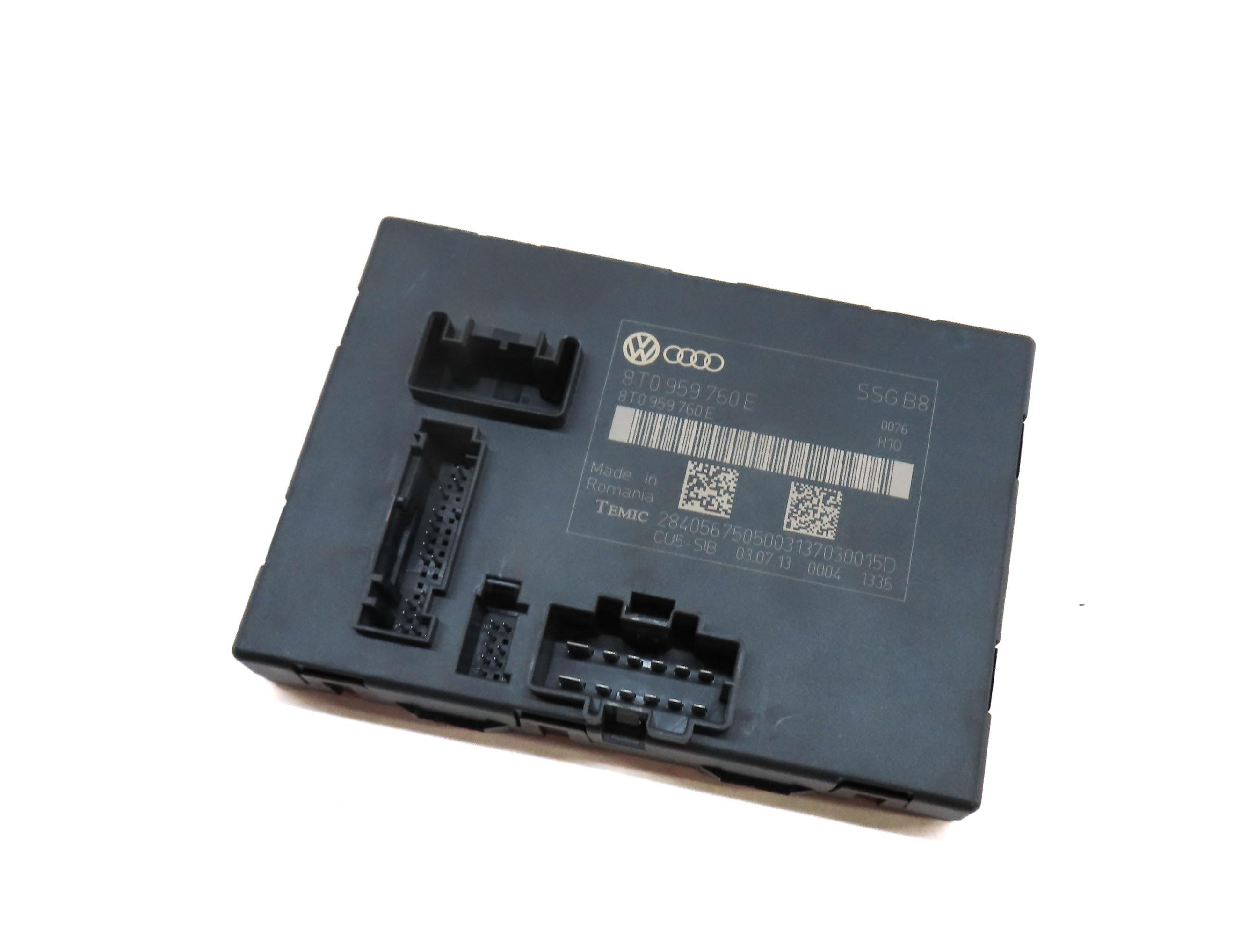 10-17 AUDI A5 S5 RS5 (B8 8T) FRONT RIGHT PASSENGER MEMORY SEAT CONTROL MODULE — exact item pictured