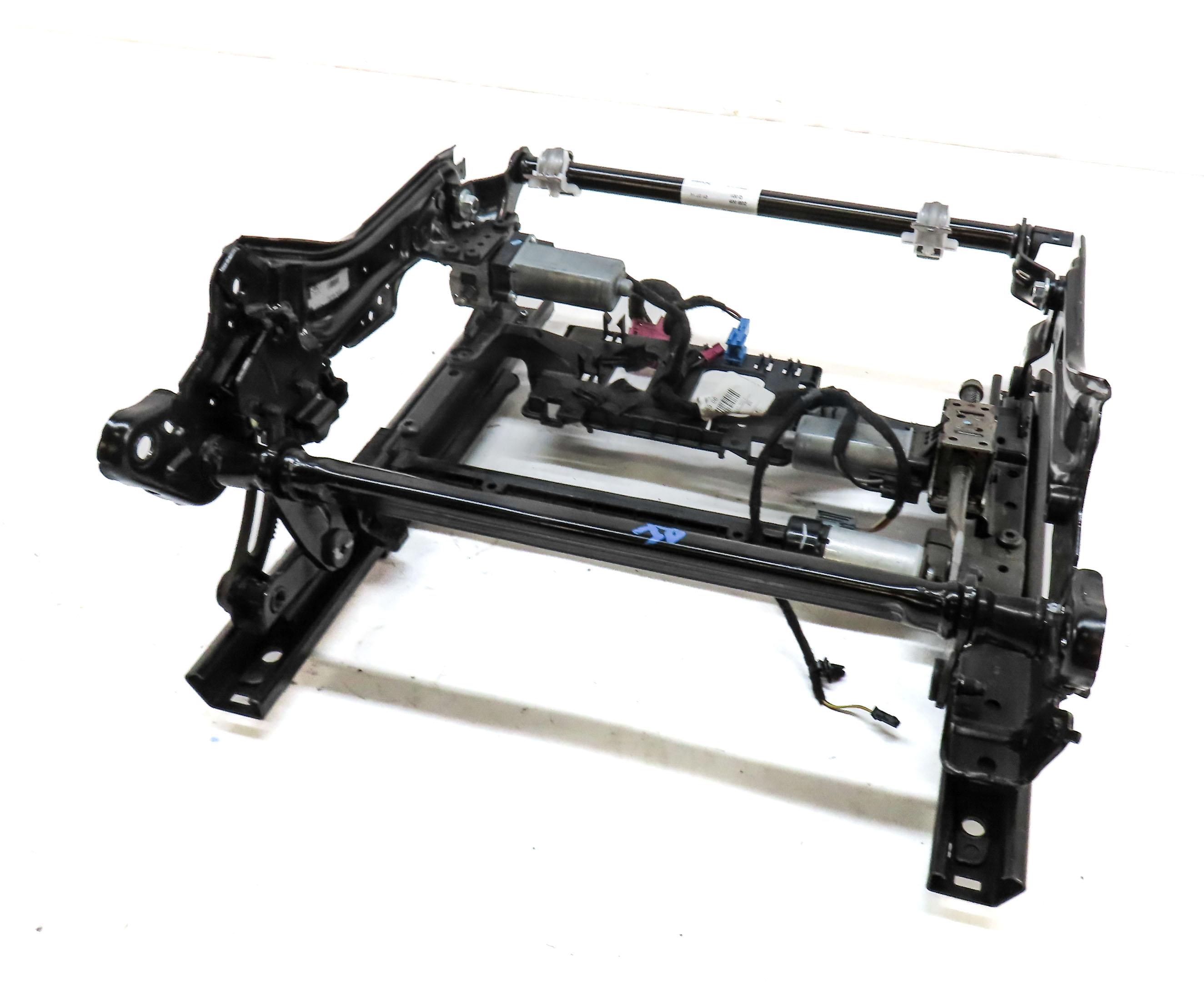 12-15 MERCEDES GL ML (W166 X166) FRONT RIGHT PASSENGER SEAT TRACK w/ MOTORS — exact item pictured
