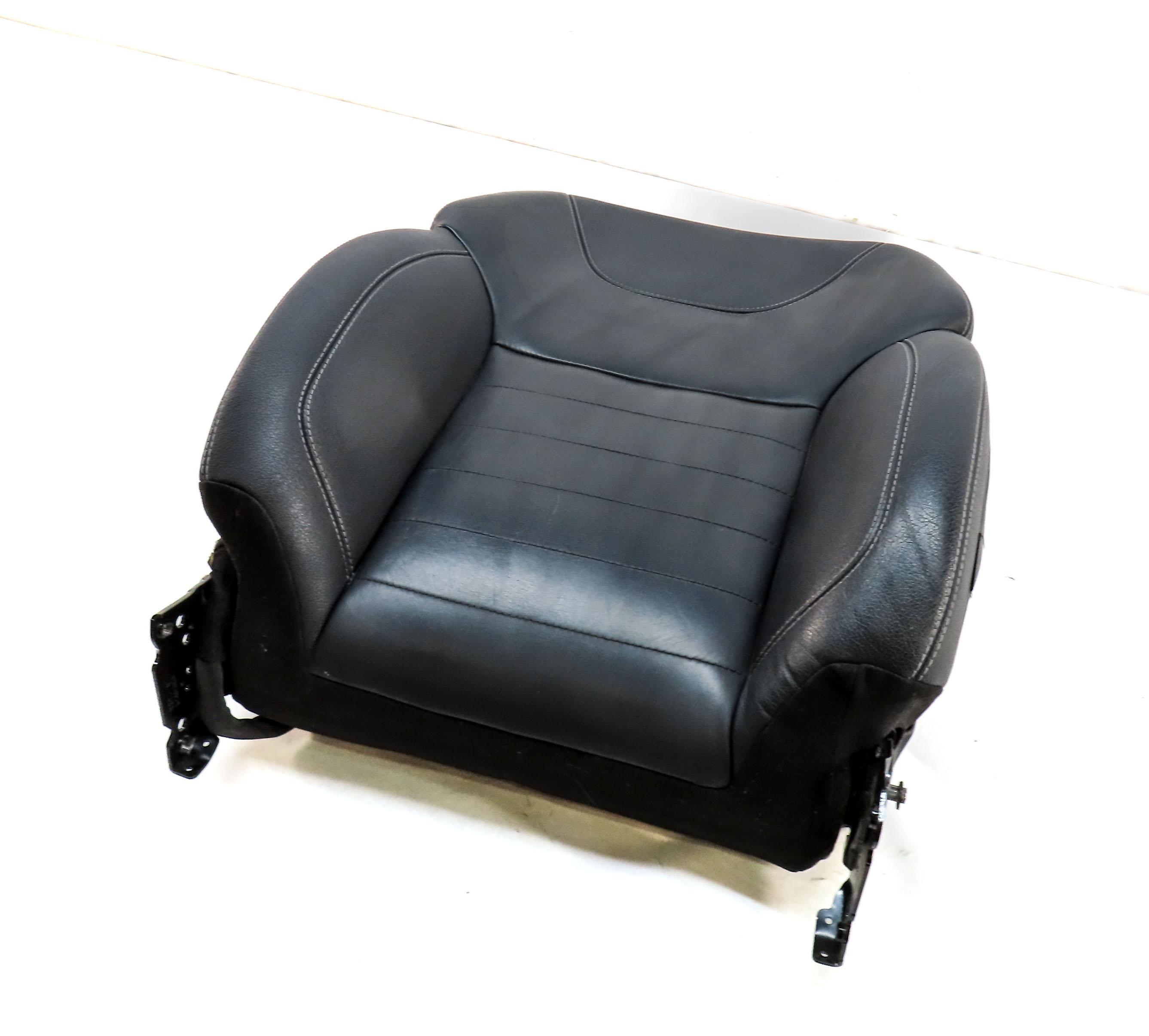 2015 MERCEDES ML400 (W166) FRONT LEFT UPPER HEATED SPORT SEAT CUSHION (BLACK) — exact item pictured