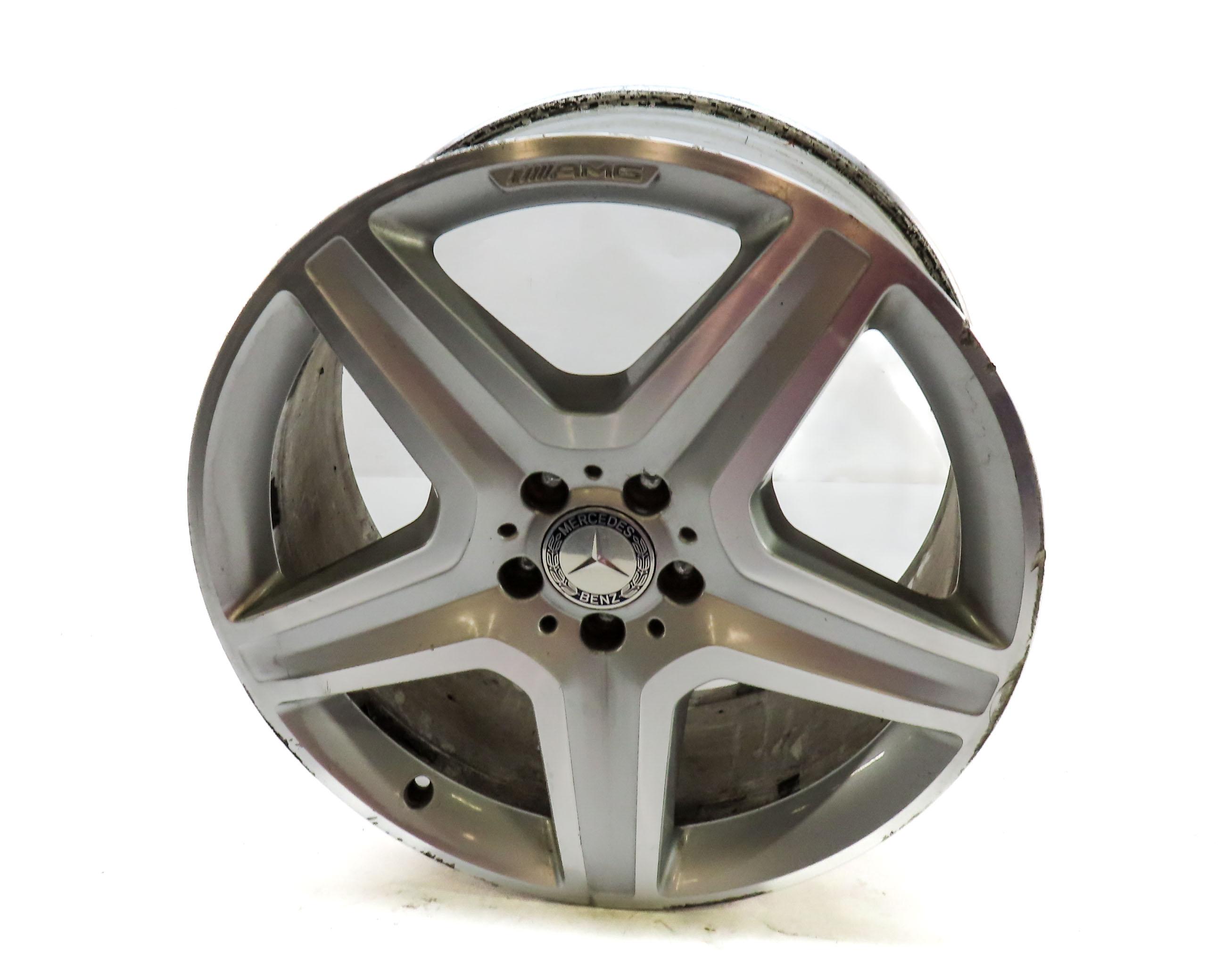 2013-2019 MERCEDES ML GLE (W166) 20x9 INCH 5 SPOKE ALUMINUM ALLOY WHEEL RIM — exact item pictured
