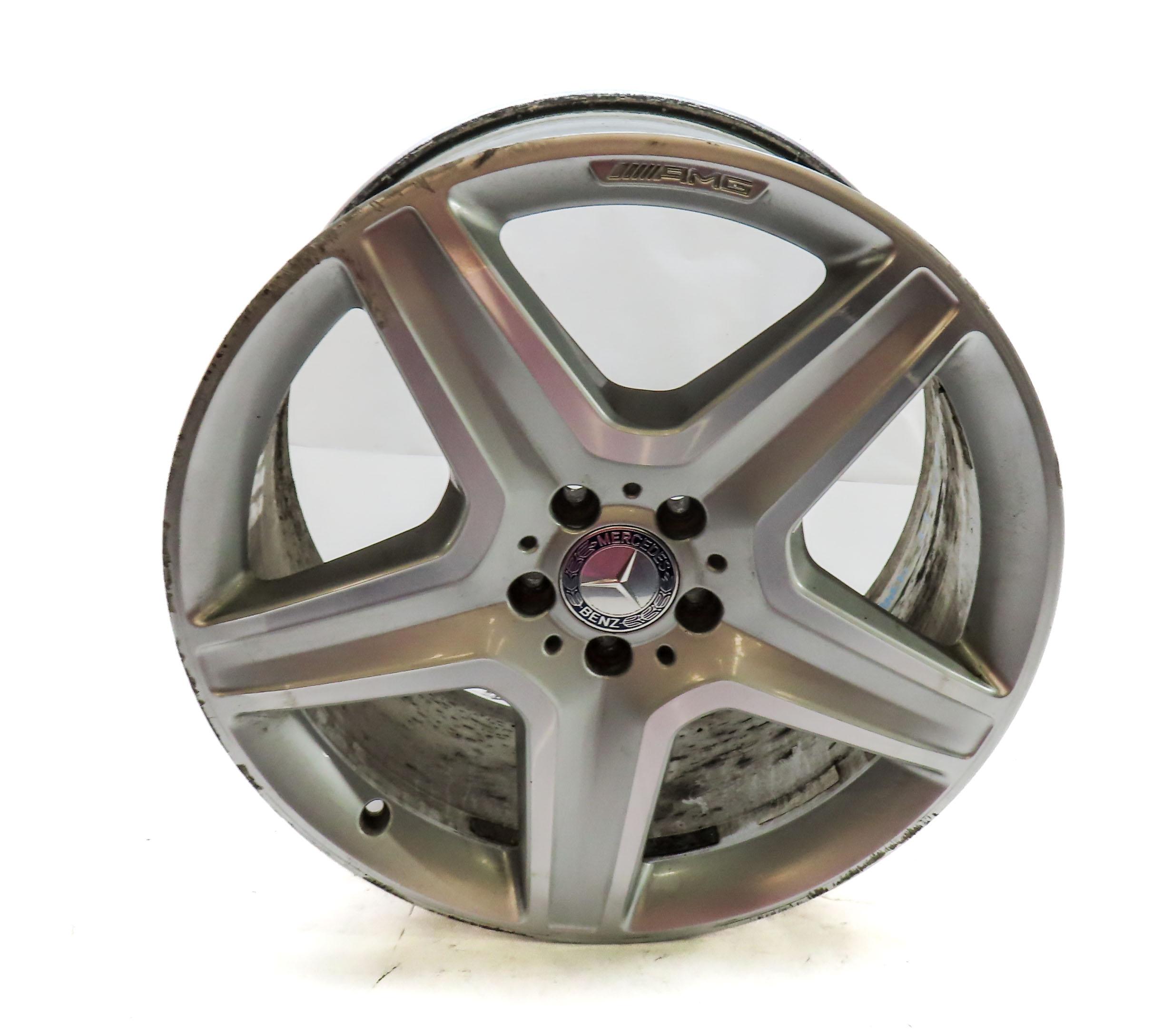 2013-2019 MERCEDES ML GLE (W166) 20x9 INCH 5 SPOKE ALUMINUM ALLOY WHEEL RIM — exact item pictured