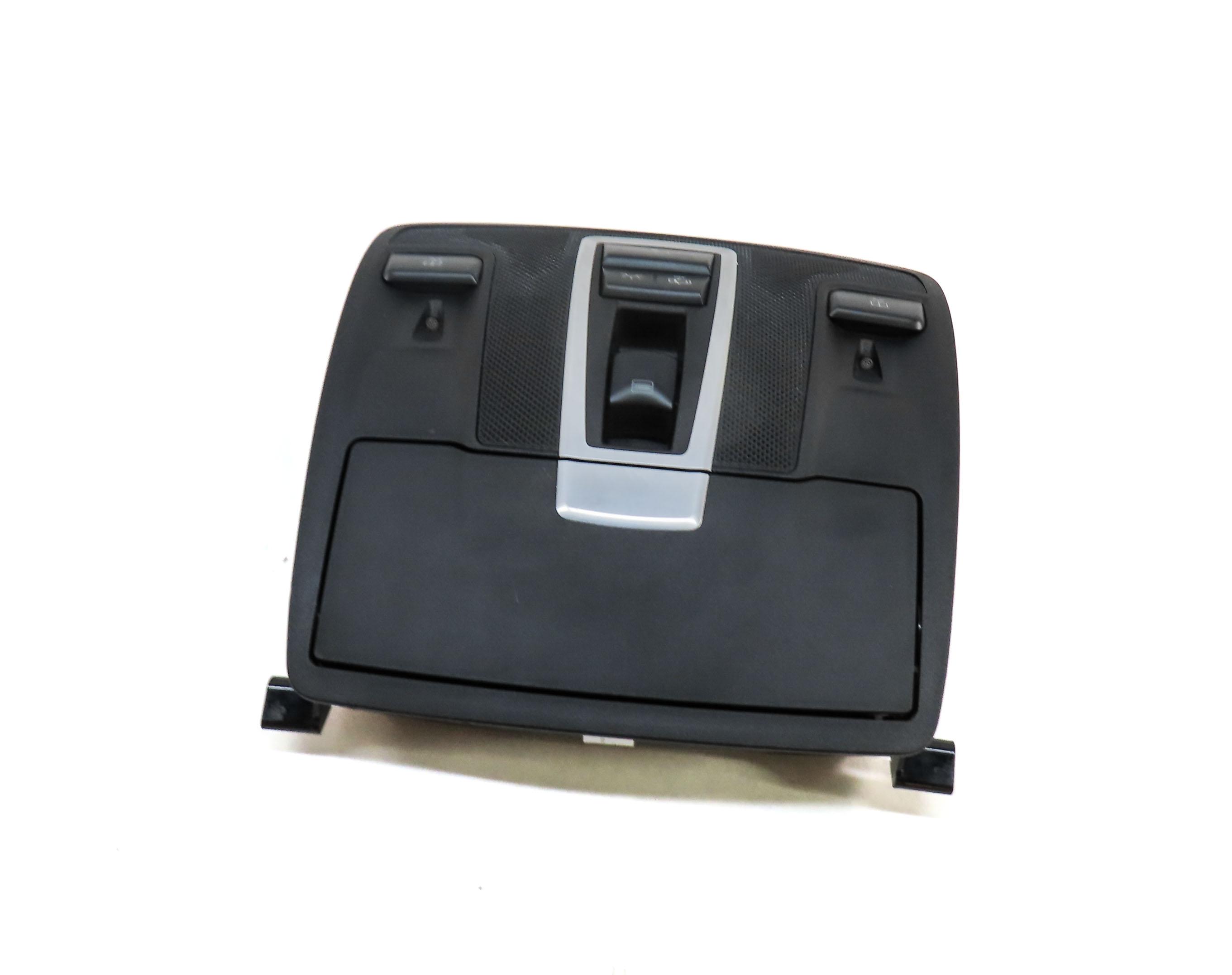 2015 MERCEDES ML400 (W166) FRONT CENTER ROOF PRIMARY DOMELIGHT ASSEMBLY (BLACK) — exact item pictured
