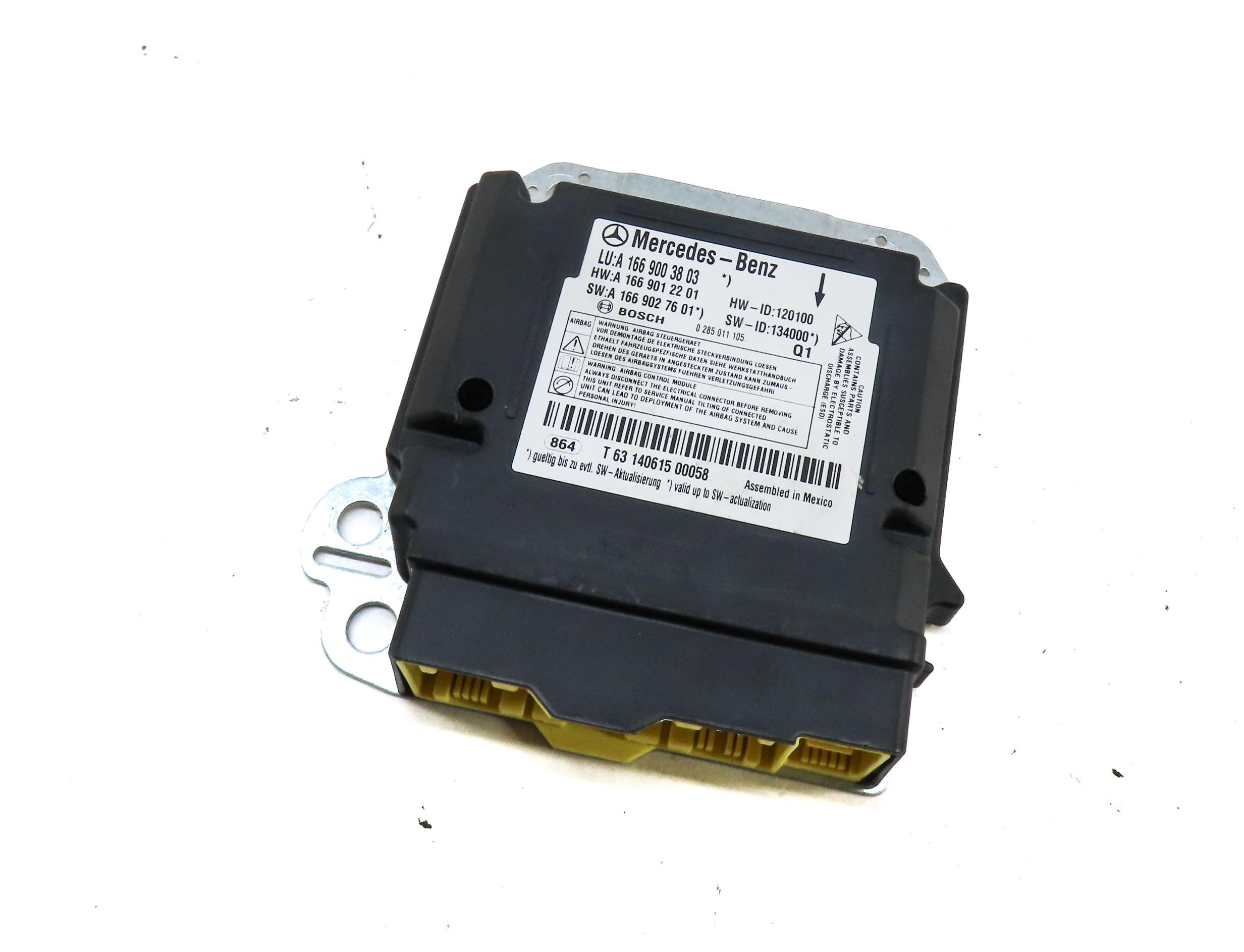 2015 MERCEDES G550 G63 G65 GL350 GL450 GL550 ML250 ML350 ML400 SRS BAG MODULE — exact item pictured