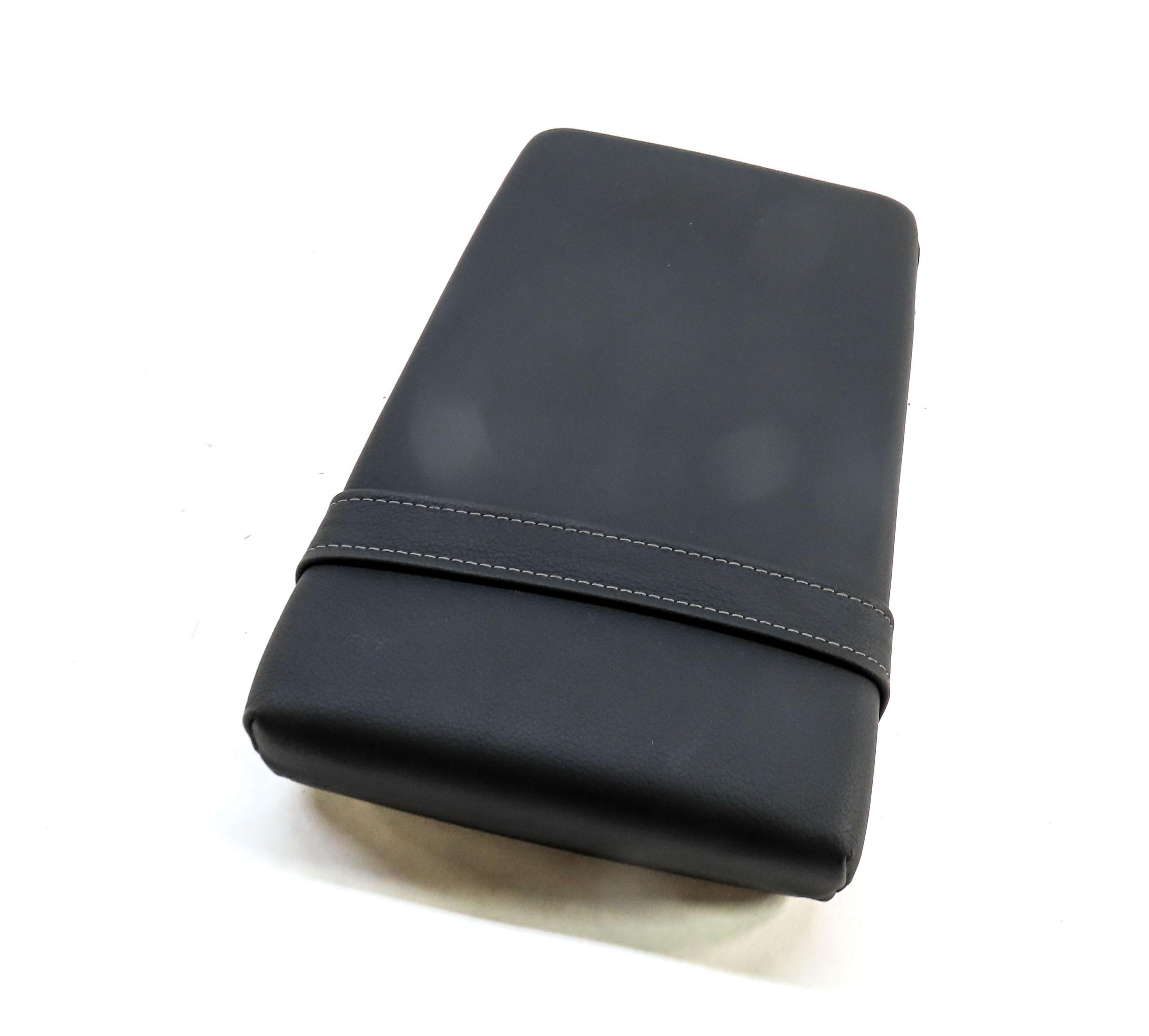 2015 MERCEDES ML400 (W166) REAR SEAT FOLD DOWN ARMREST CUPHOLDER (BLACK LEATHER) — exact item pictured