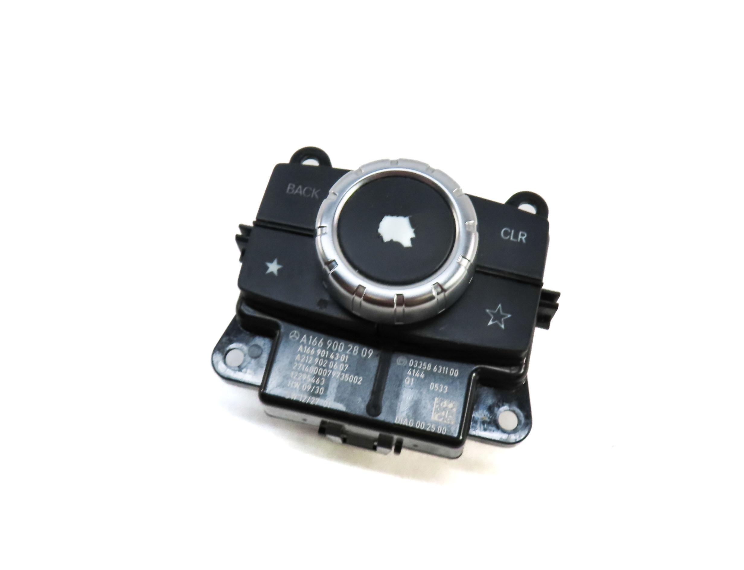 2015 MERCEDES ML400 (W166) RADIO STEREO MEDIA CONTROL KNOB SWITCH BUTTON PANEL — exact item pictured