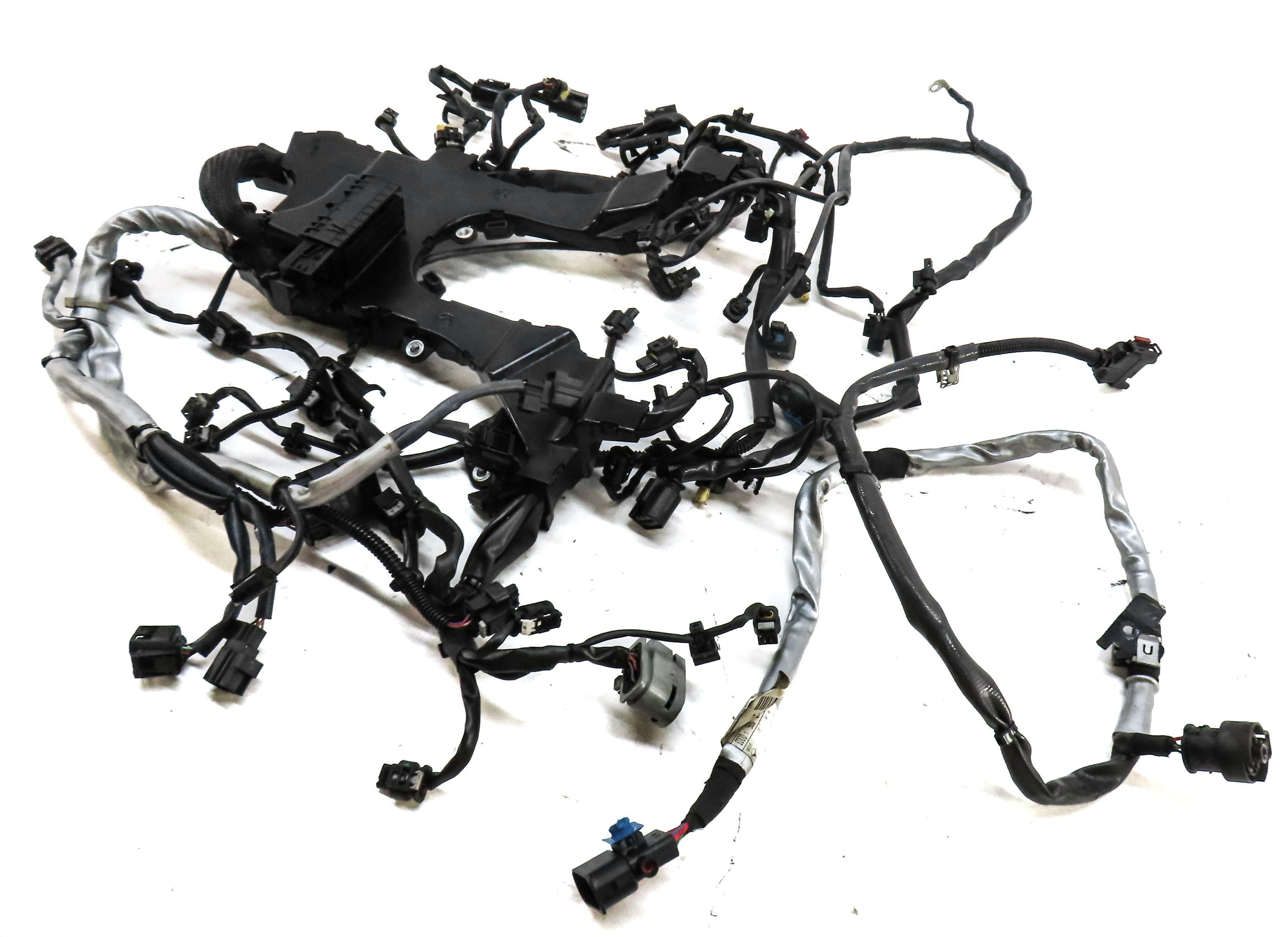 2015 MERCEDES ML400 (W166) 3.0L TURBO M276 ENGINE WIRE WIRING HARNESS 1664408134 — exact item pictured