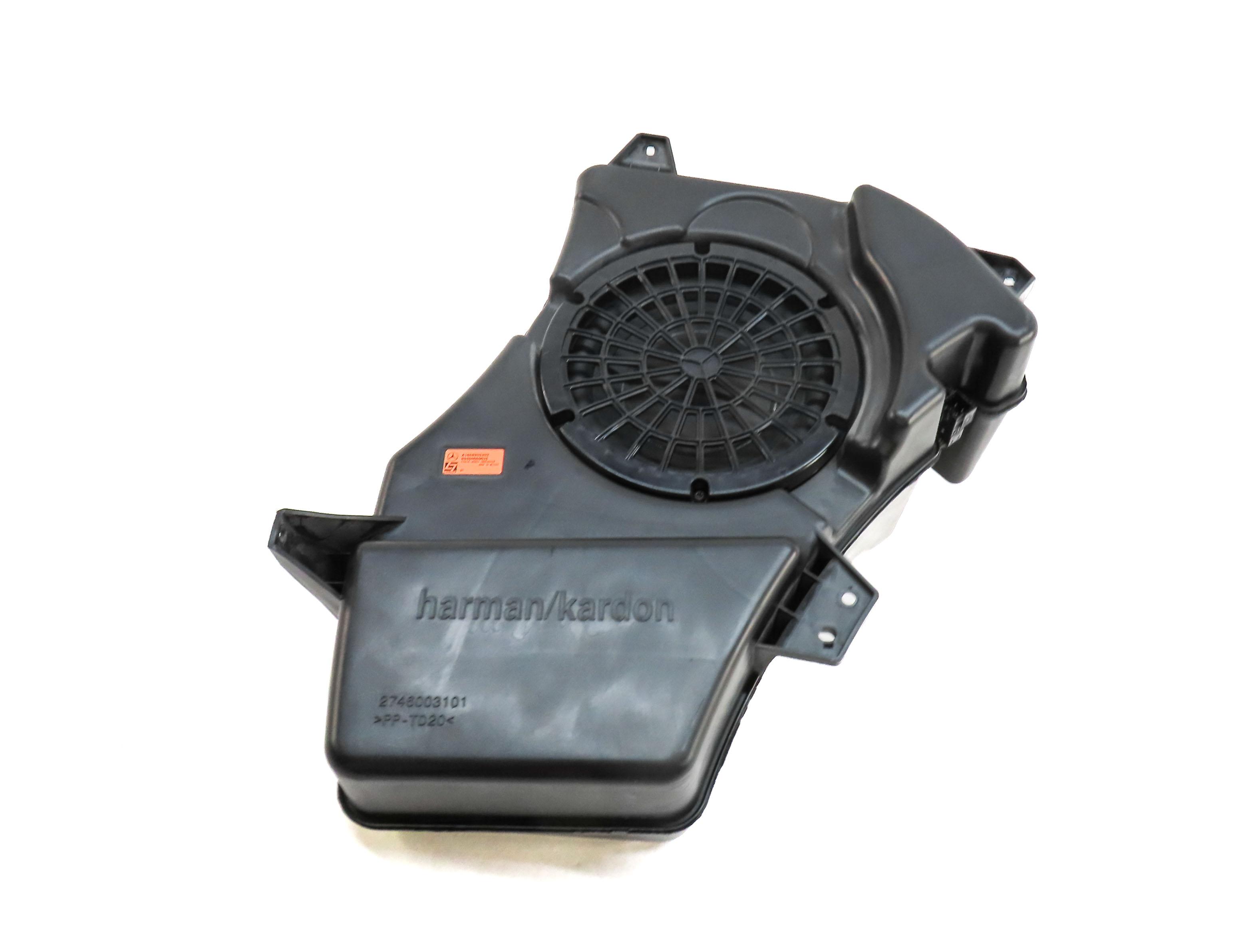 2015 MERCEDES ML400 (W166) RADIO STEREO LOGIC 7 SUBWOOFER SPEAKER w/ BOX — exact item pictured