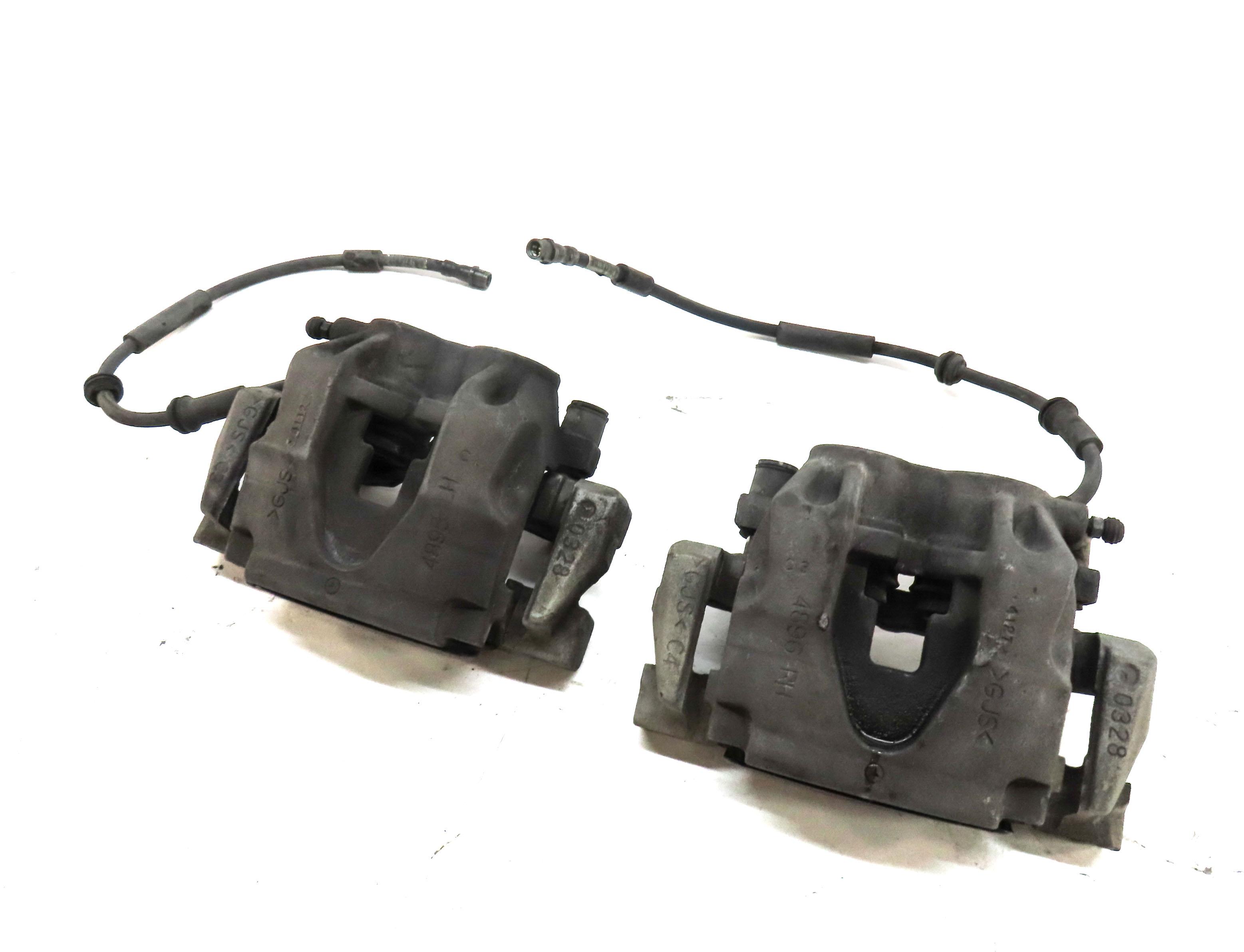 2012-2019 MERCEDES GL350 GL450 GLS350 ML350 (W166 X166) FRONT BRAKE CALIPER SET — exact item pictured