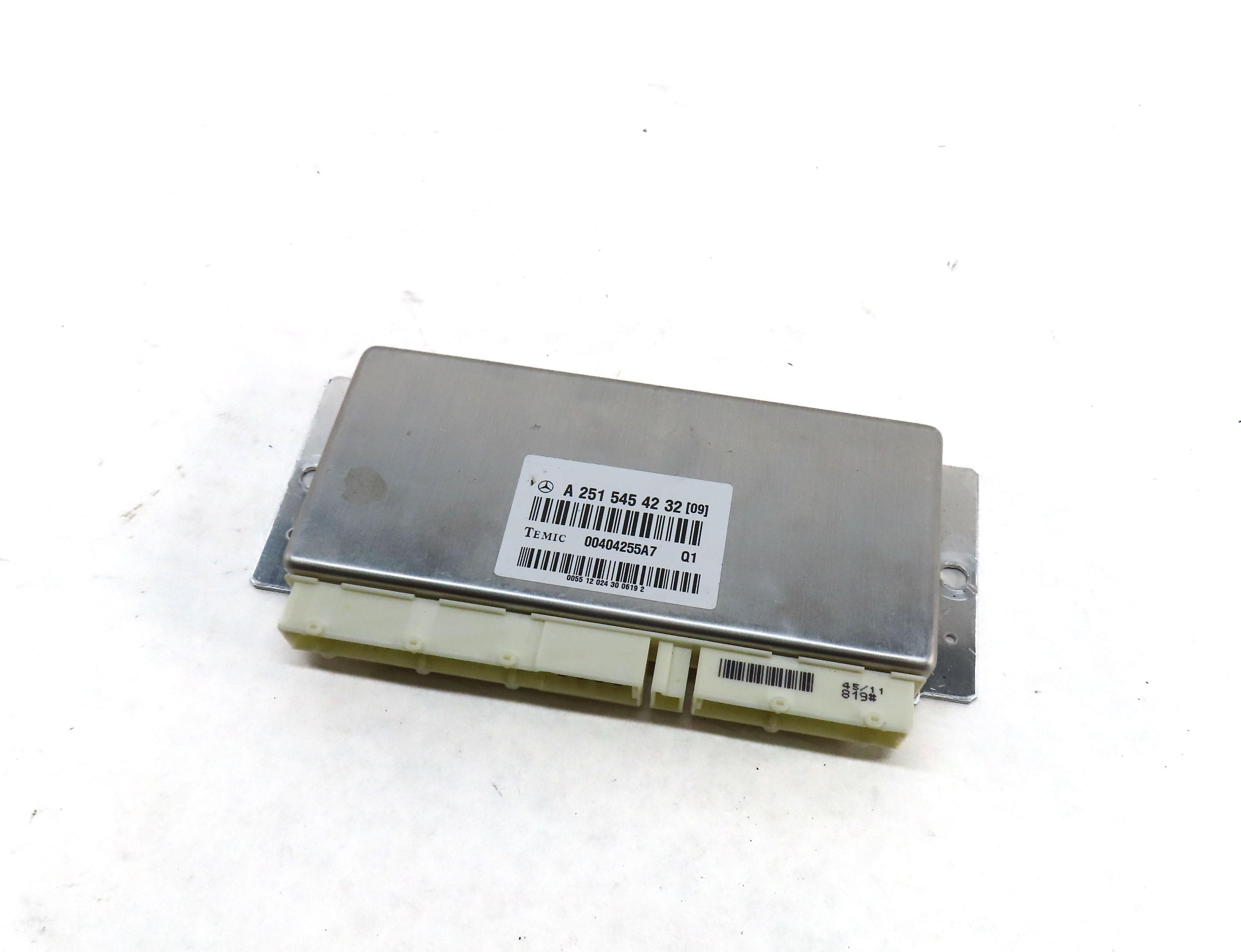 2008-2012 MERCEDES BENZ GL ML CLASS (W164 X164) AIR SUSPENSION CONTROL MODULE — exact item pictured