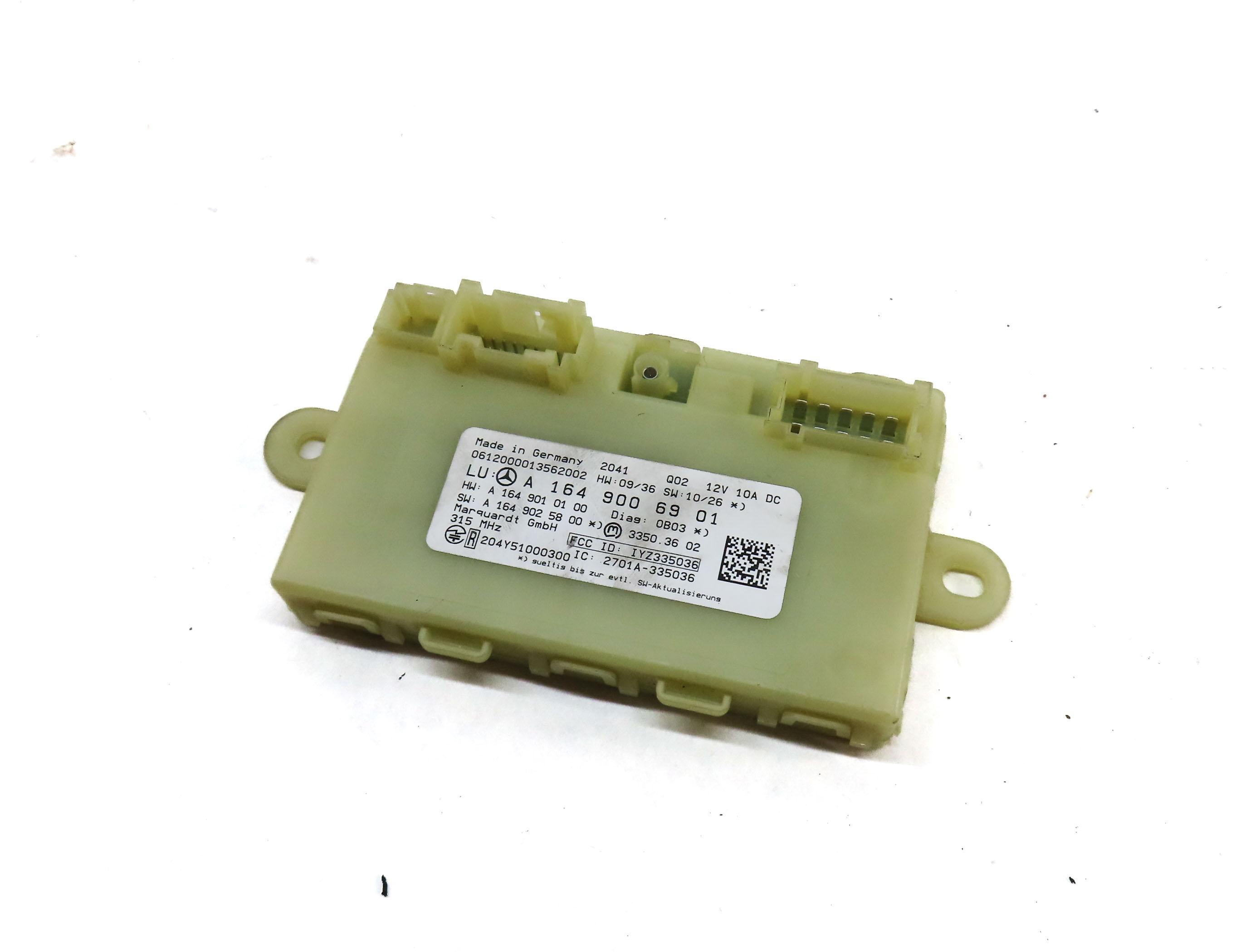 2010-2013 MERCEDES GL350 GL450 GL550 R350 (X164 W251) KEYLESS GO CONTROL MODULE — exact item pictured