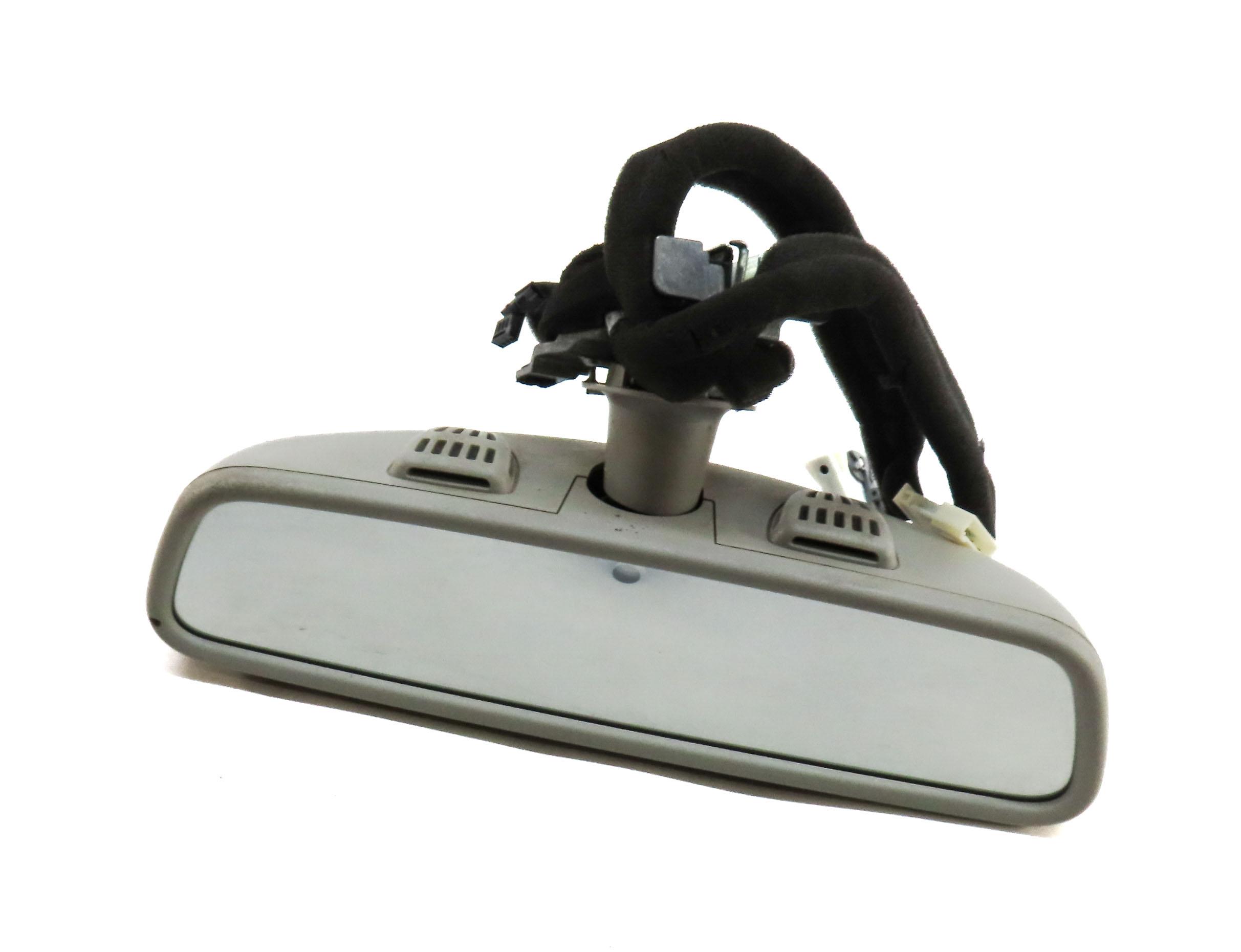 07-10 MERCEDES GL R CLASS (W251 X164) AUTODIM REARVIEW MIRROR w/ PHONE (GREY) — exact item pictured