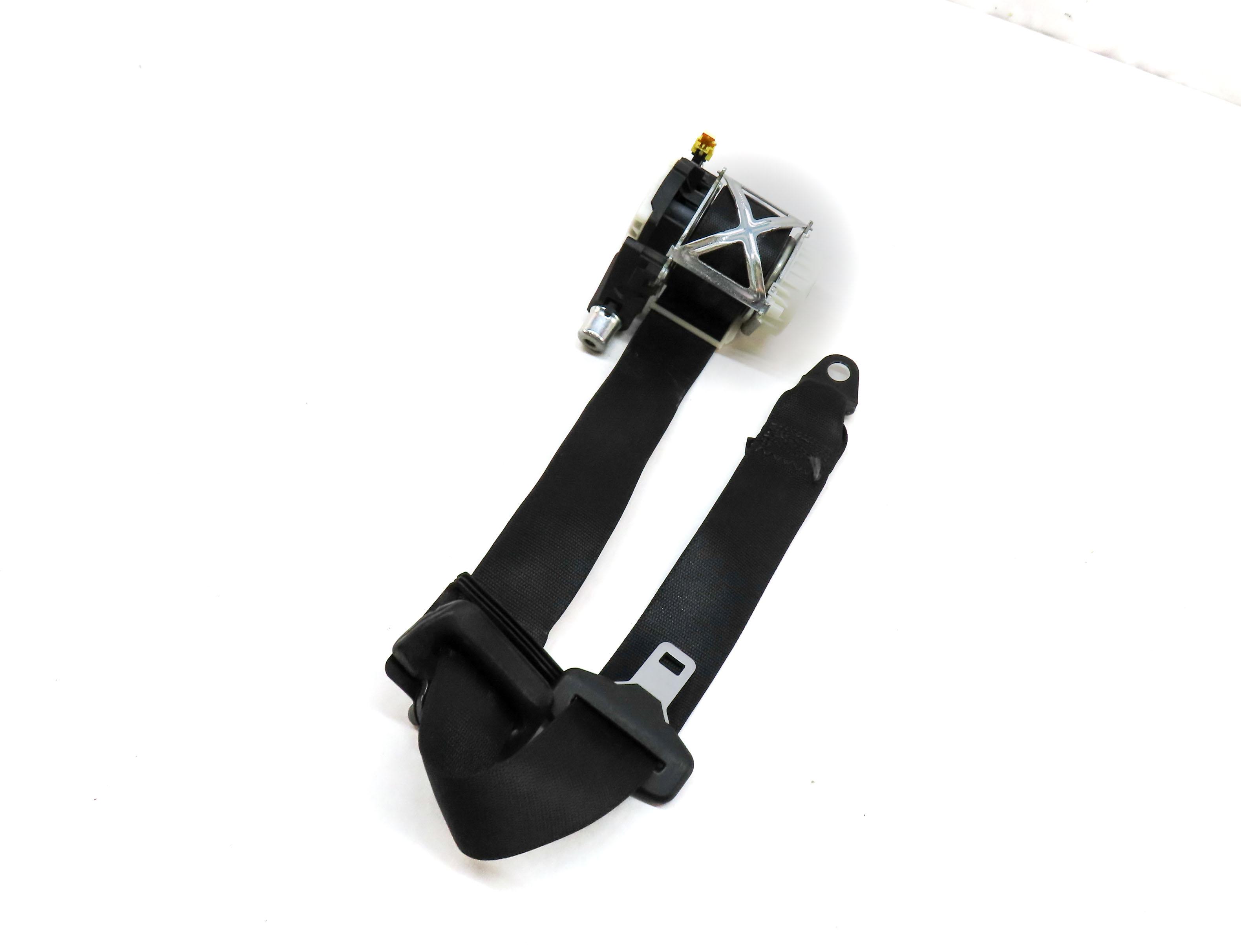 2012 MERCEDES GL350 (X164) REAR RIGHT 2ND ROW SEATBELT SEAT BELT RETRACTOR BLACK — exact item pictured