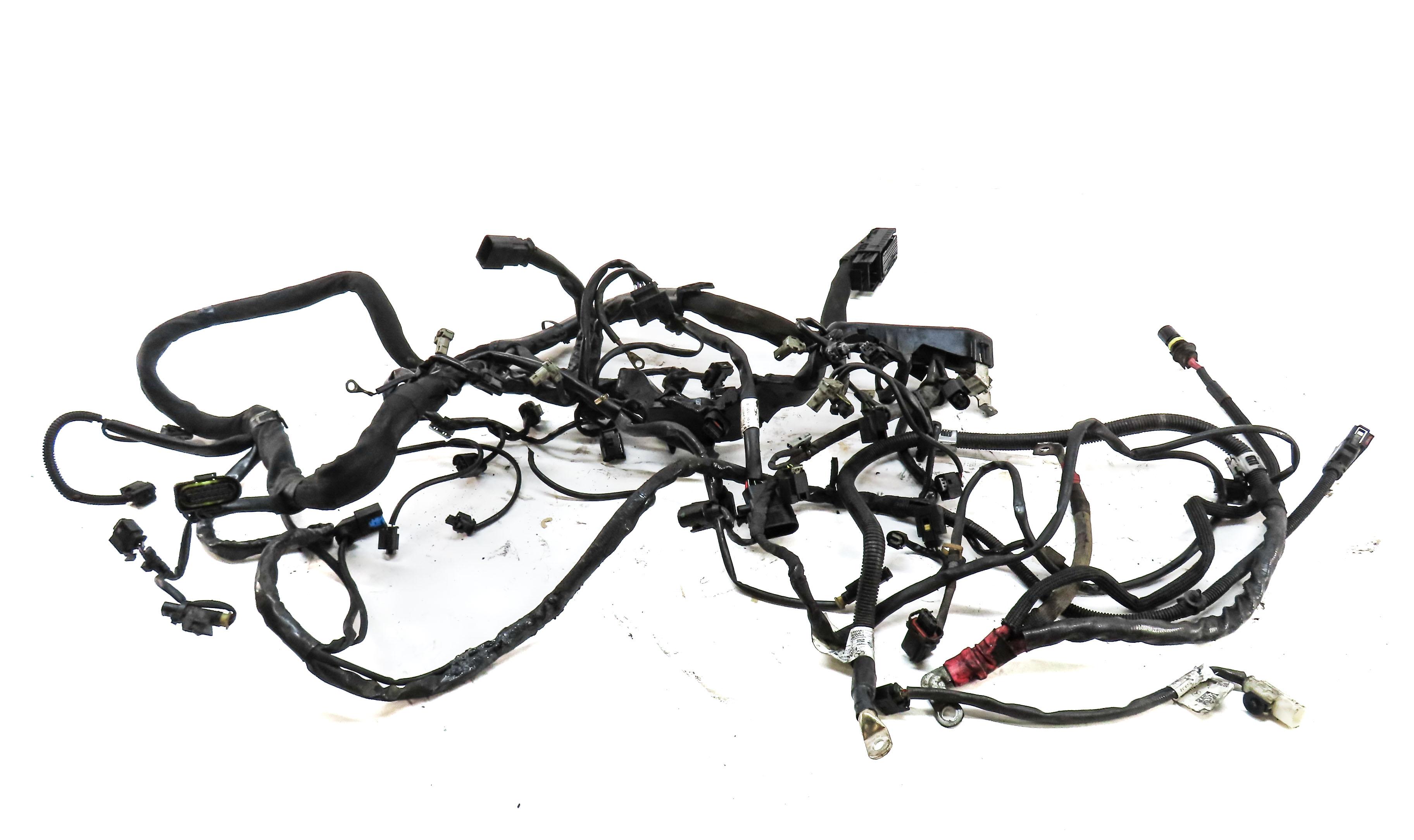 2012 MERCEDES GL350 (X164) 3.0L OM642 TURBO DIESEL ENGINE WIRE WIRING HARNESS — exact item pictured
