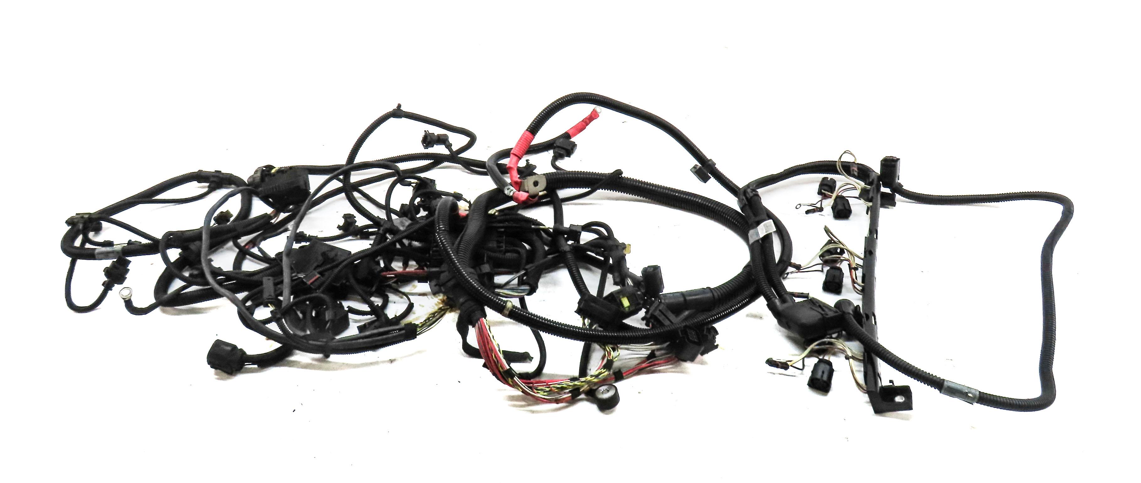 2011 BMW 535i (F10) 3.0L N55 TURBO ENGINE WIRE WIRING HARNESS 760507601 — exact item pictured