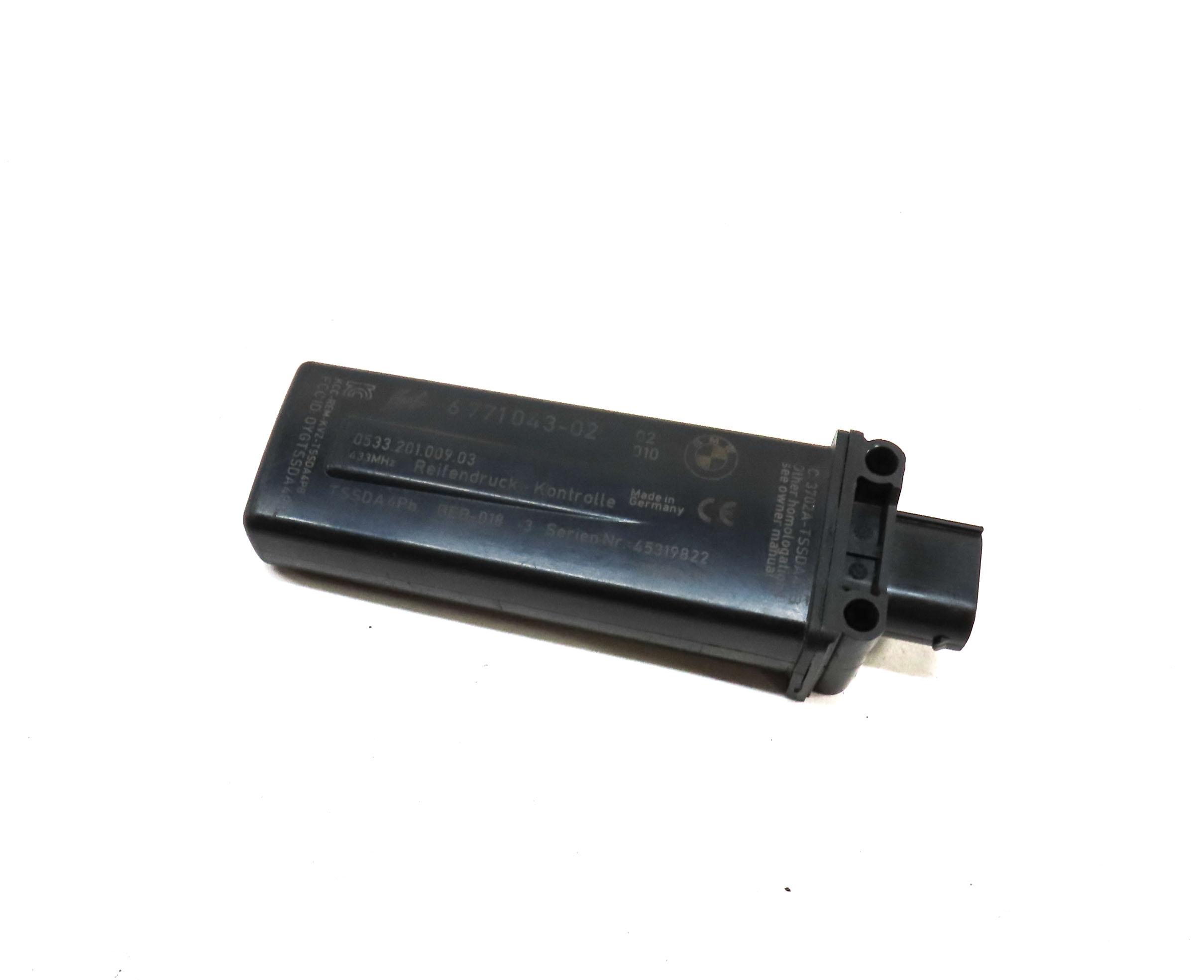 09-11 BMW 528i 535i 550i 740i 750i 760i (F01 F10) TPMS SENSOR RDC CONTROL MODULE — exact item pictured
