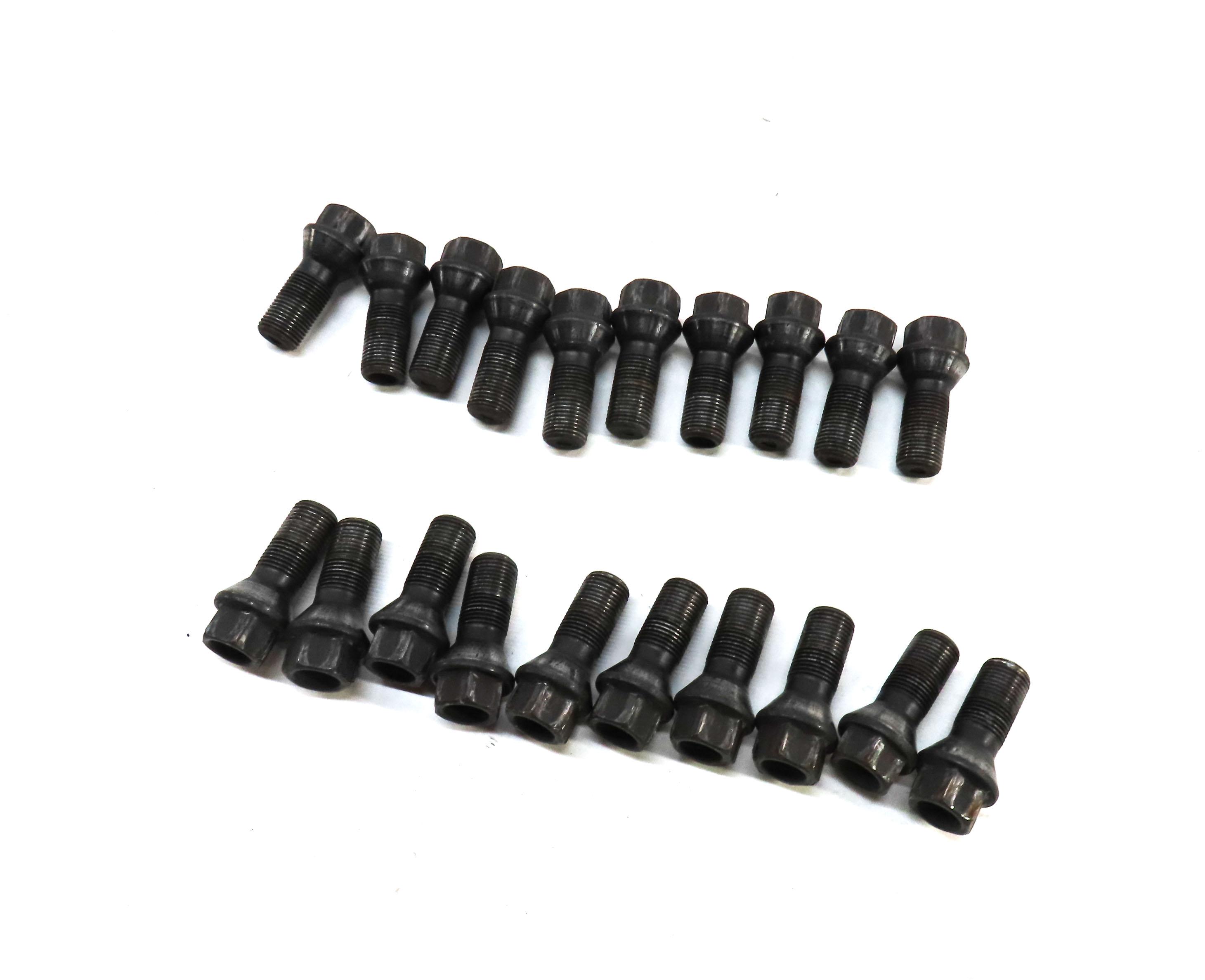 2011 BMW 535i (F10) FRONT REAR LEFT RIGHT WHEEL RIM LUG NUT BOLT SET 20 — exact item pictured