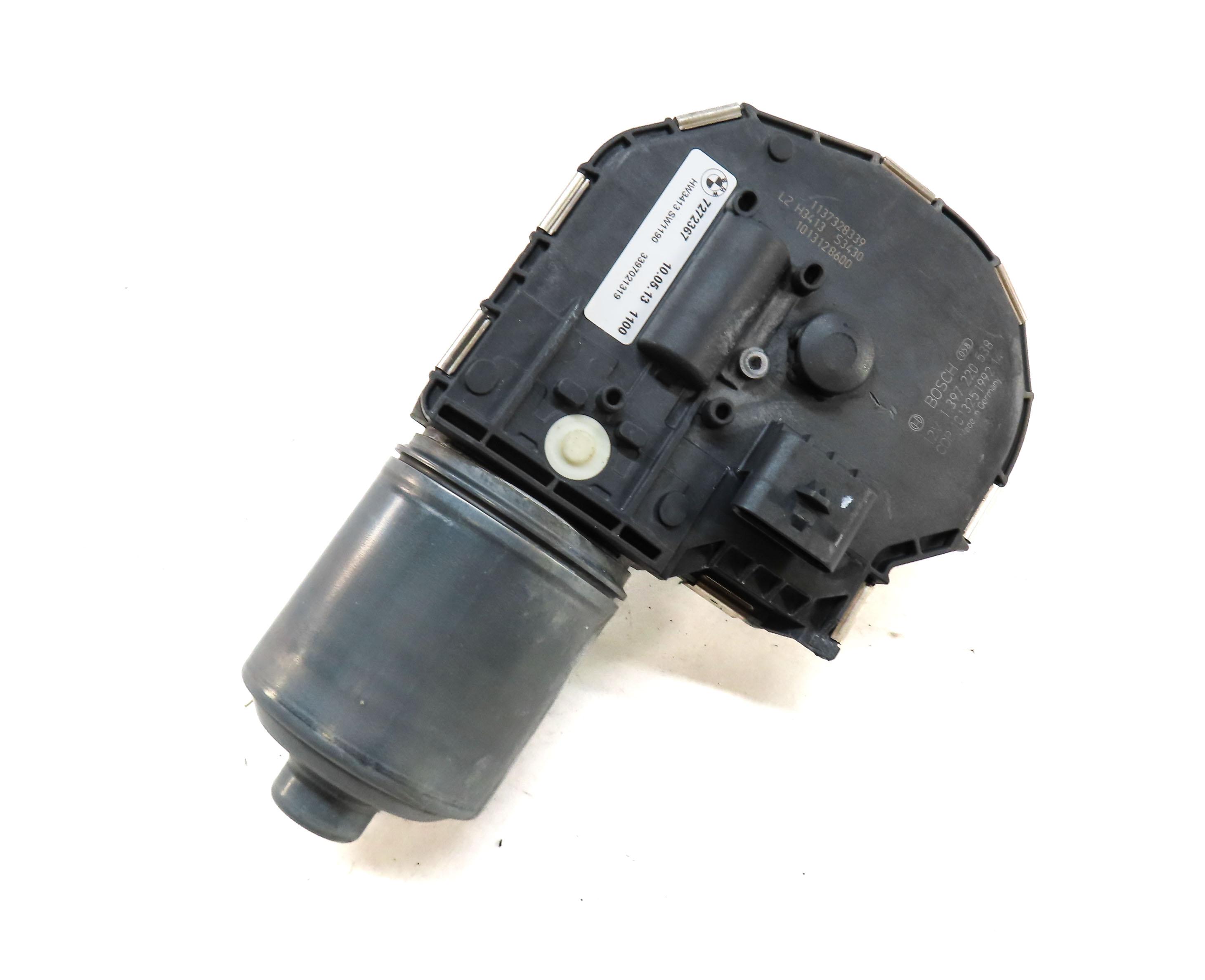 2011 BMW 535i (F10) FRONT WINDSHIELD WIPER MOTOR 7272367 — exact item pictured