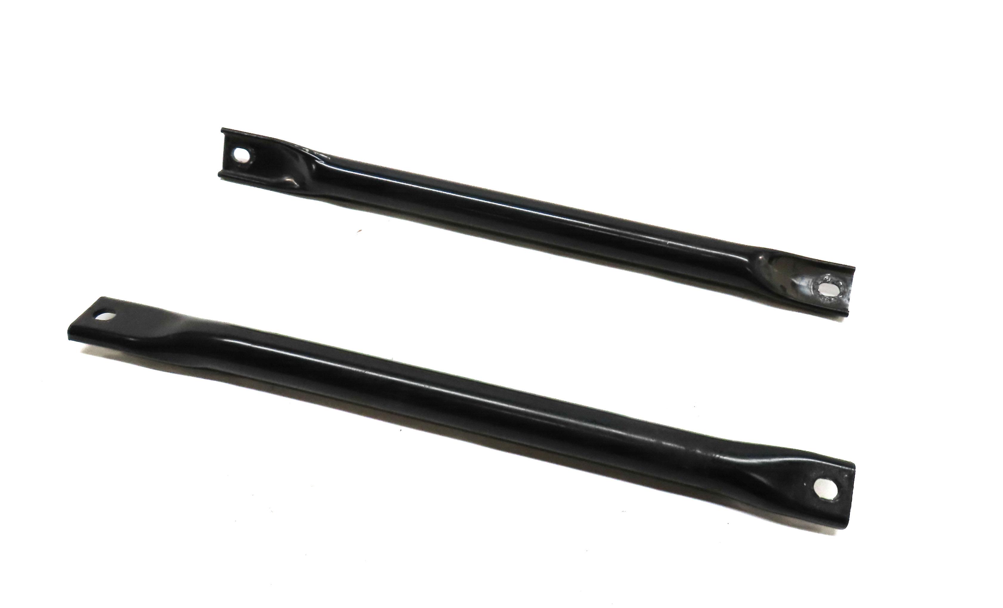 2011 BMW 535i (F10) 3.0L N55 TURBO ENGINE RADIATOR SUPPORT BAR BRACE PIPE SET 2 — exact item pictured
