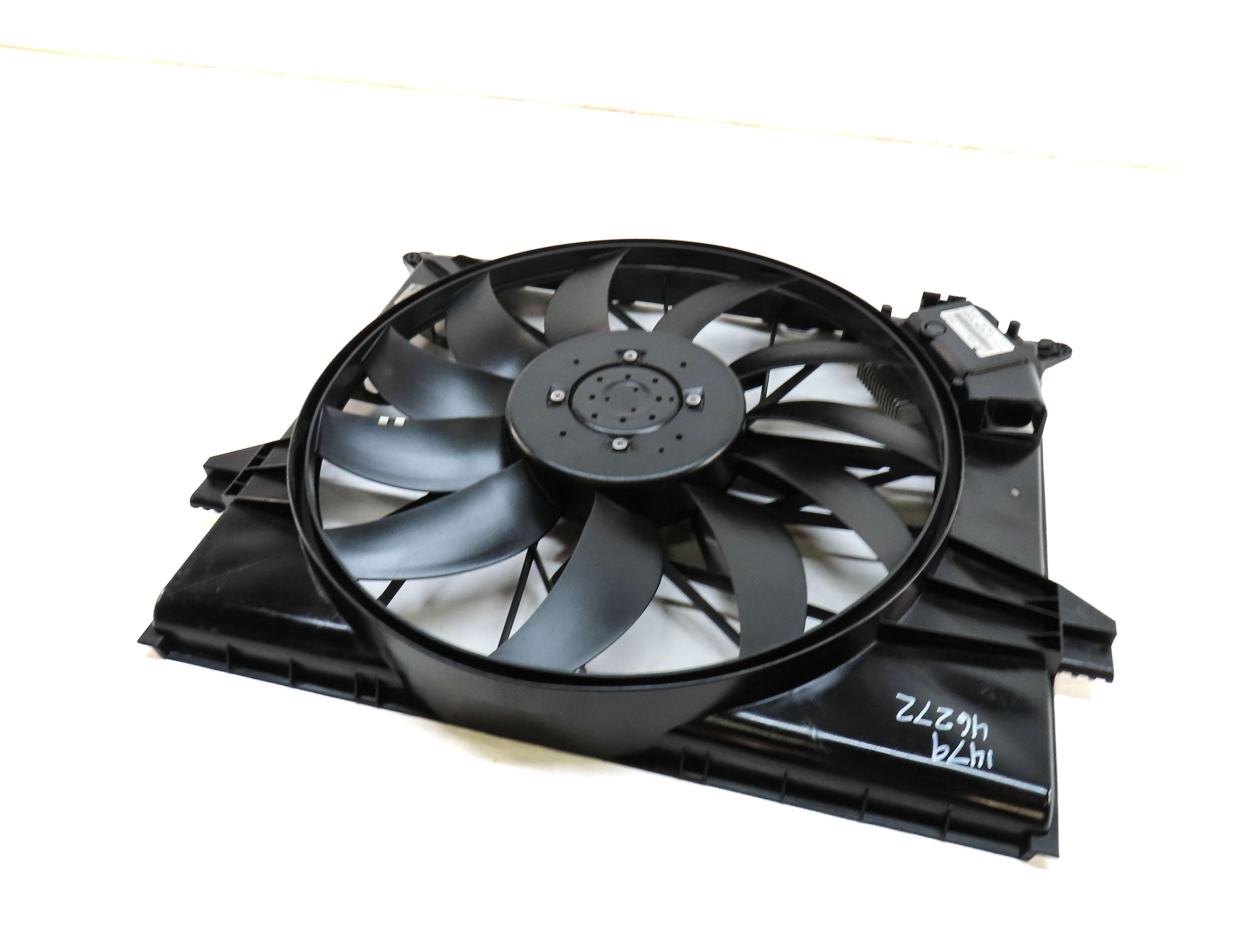 2007-2012 MERCEDES GL ML R CLASS (X164 W164 W251) RADIATOR COOLING FAN w/ SHROUD — exact item pictured
