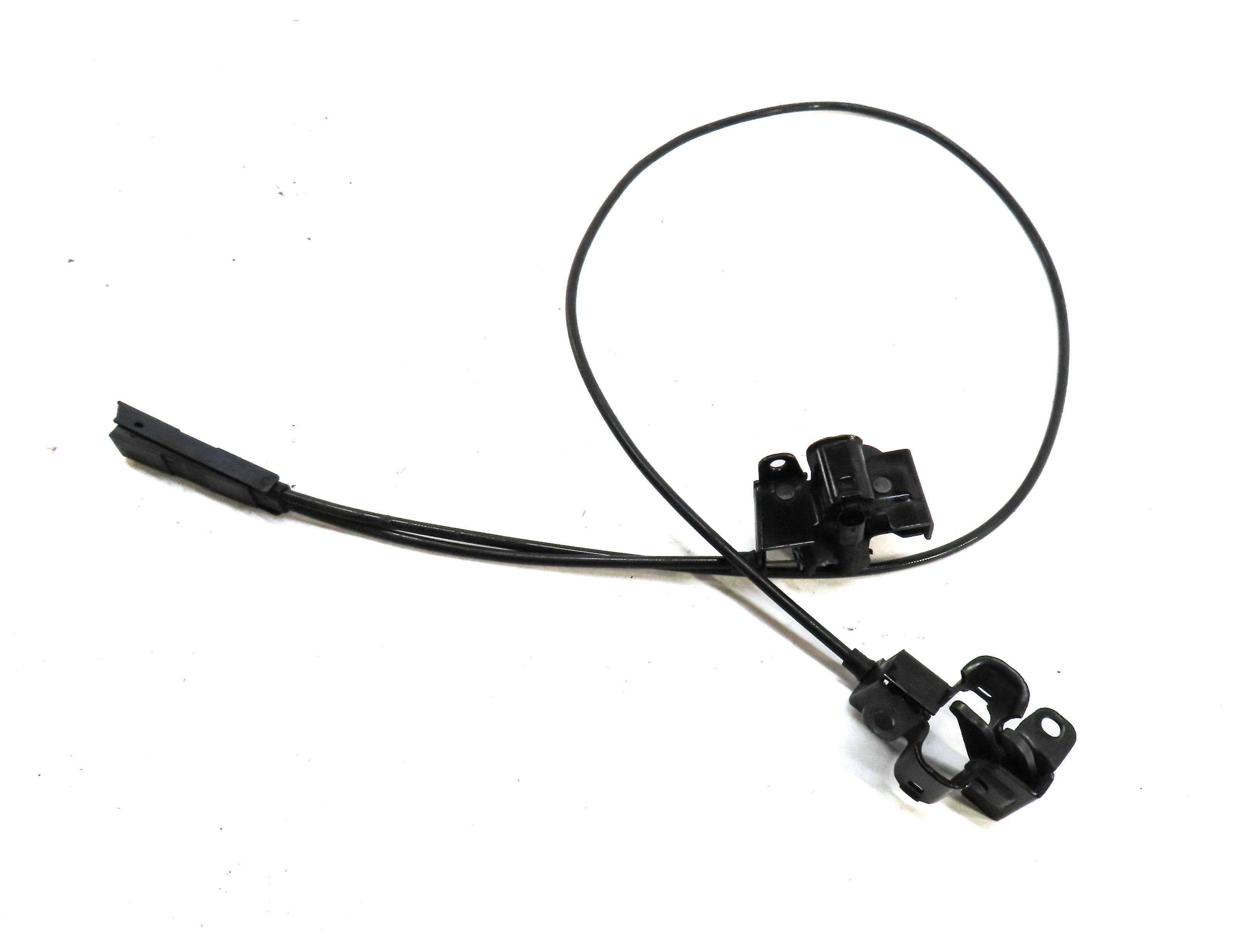 2008 MERCEDES GL450 X164 FRONT HOOD LEFT & RIGHT LOCK LATCH w/ CABLE 2198800160 — exact item pictured