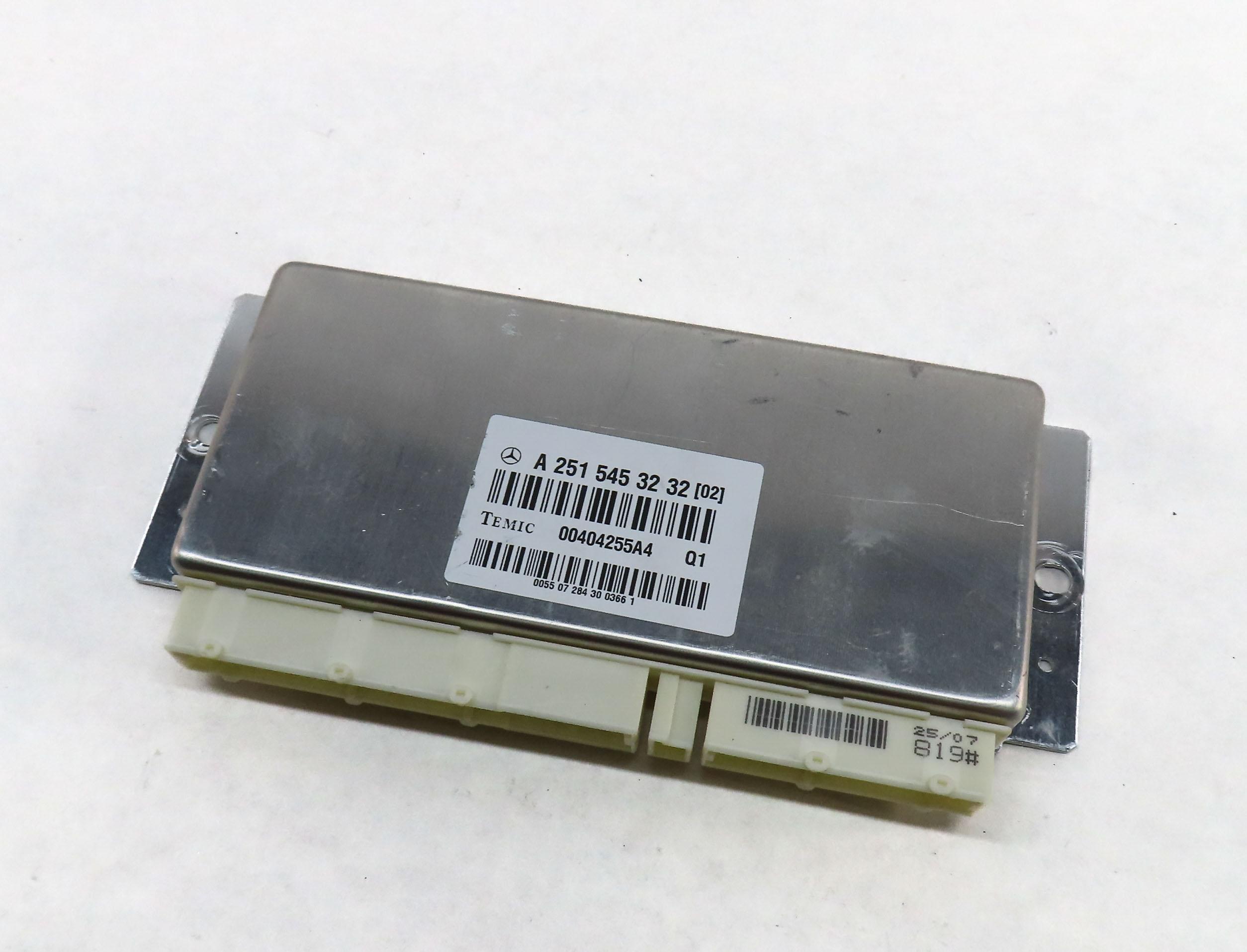 2006-2011 MERCEDES BENZ GL ML CLASS (W164 X164) AIR SUSPENSION CONTROL MODULE — exact item pictured