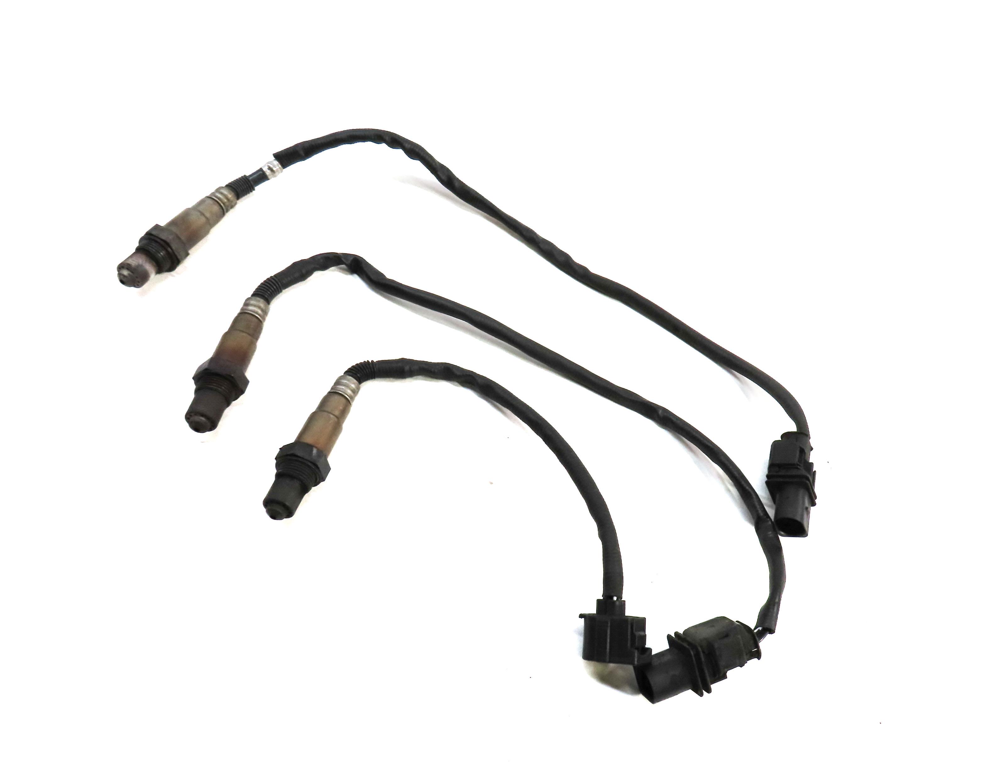 2008 MERCEDES GL450 (X164) 4.6L M273 ENGINE PRE POST CAT O2 OXYGEN SENSOR SET 3 — exact item pictured