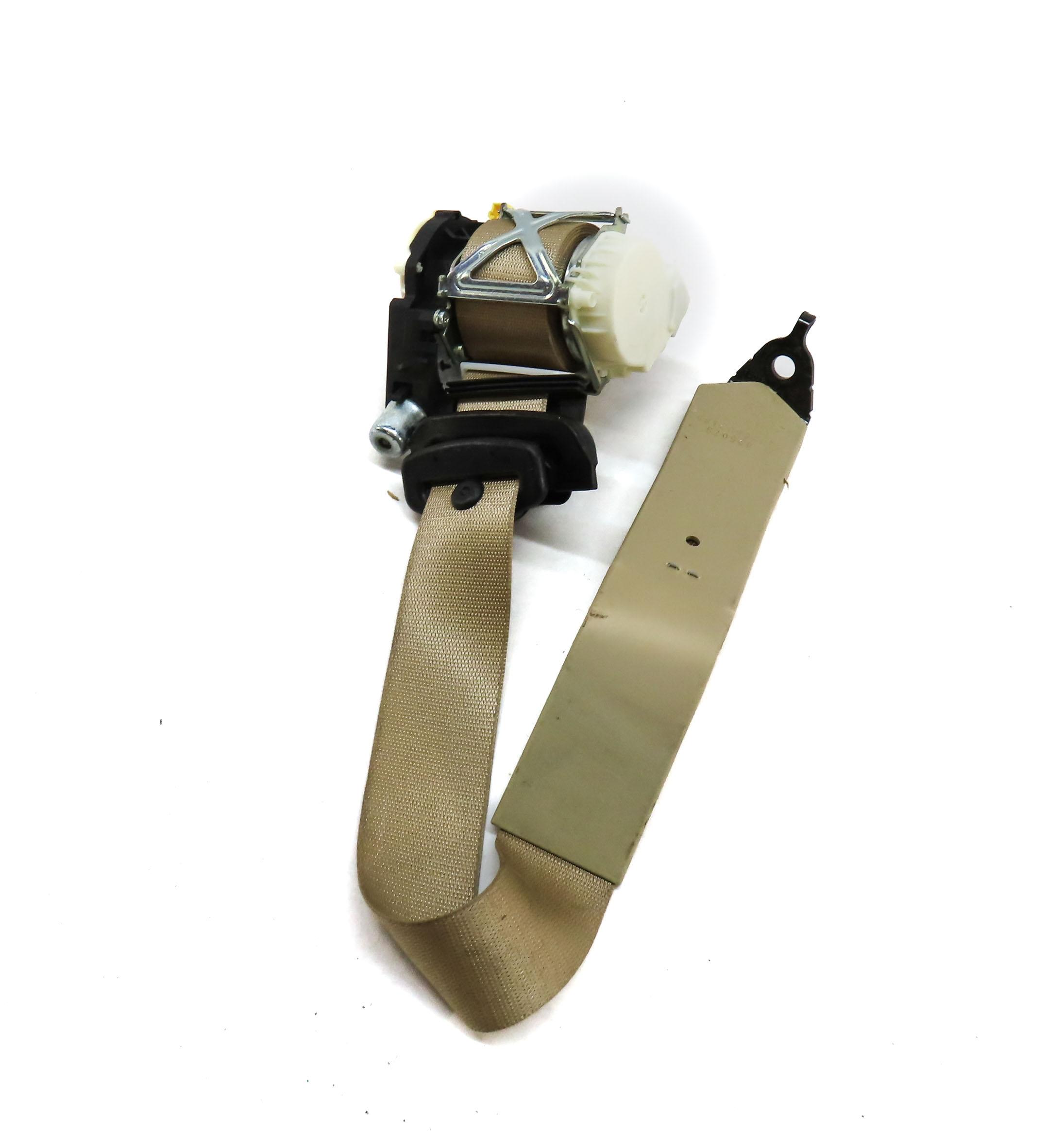 2008 MERCEDES GL450 (X164) REAR 3RD ROW SEATBELT SEAT BELT RETRACTOR (BEIGE) — exact item pictured