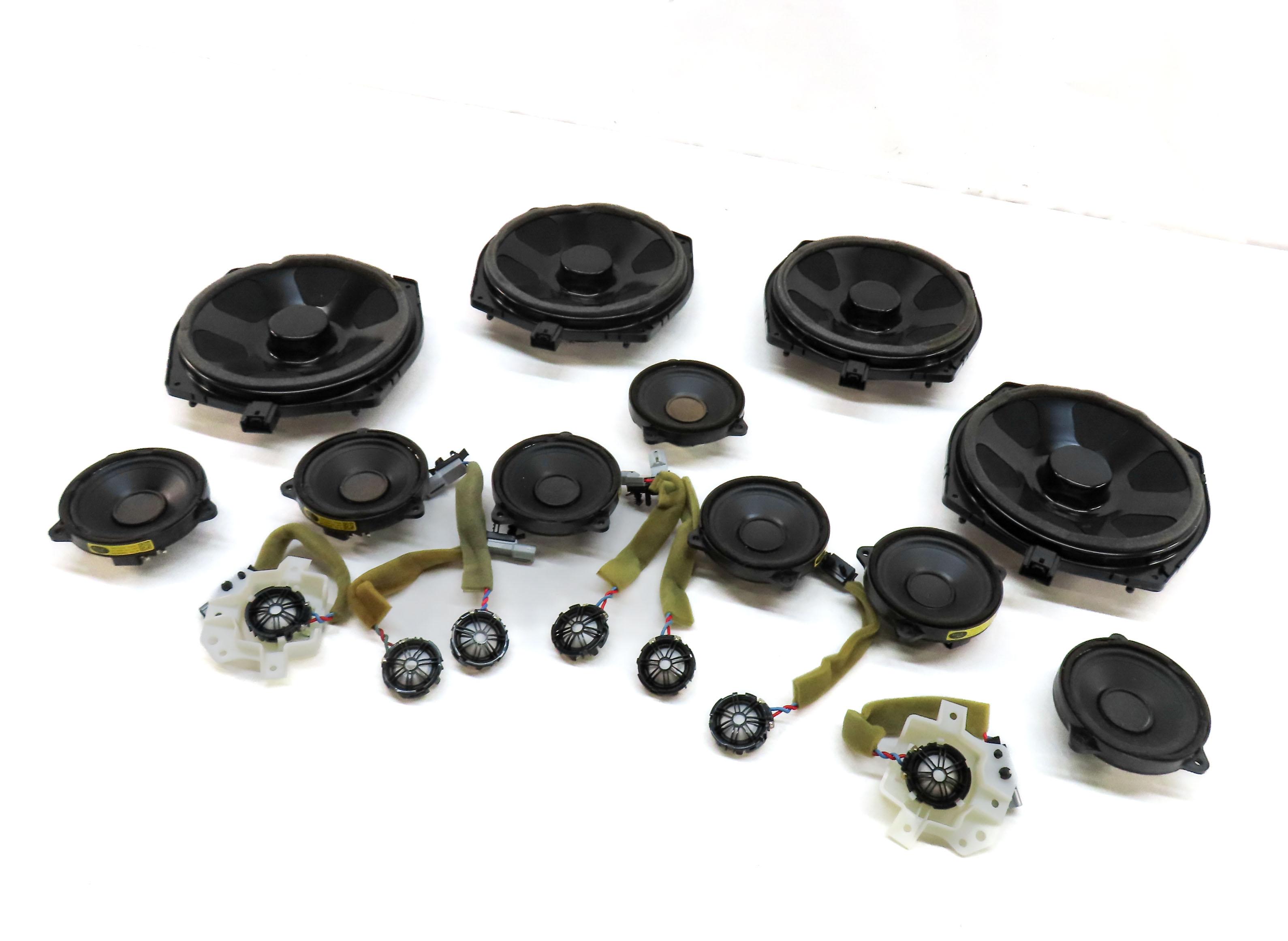 2013 LAND RANGE ROVER (L405) RADIO STEREO WOOFER MIDRANGE TWEETER SPEAKER SET 18 — exact item pictured