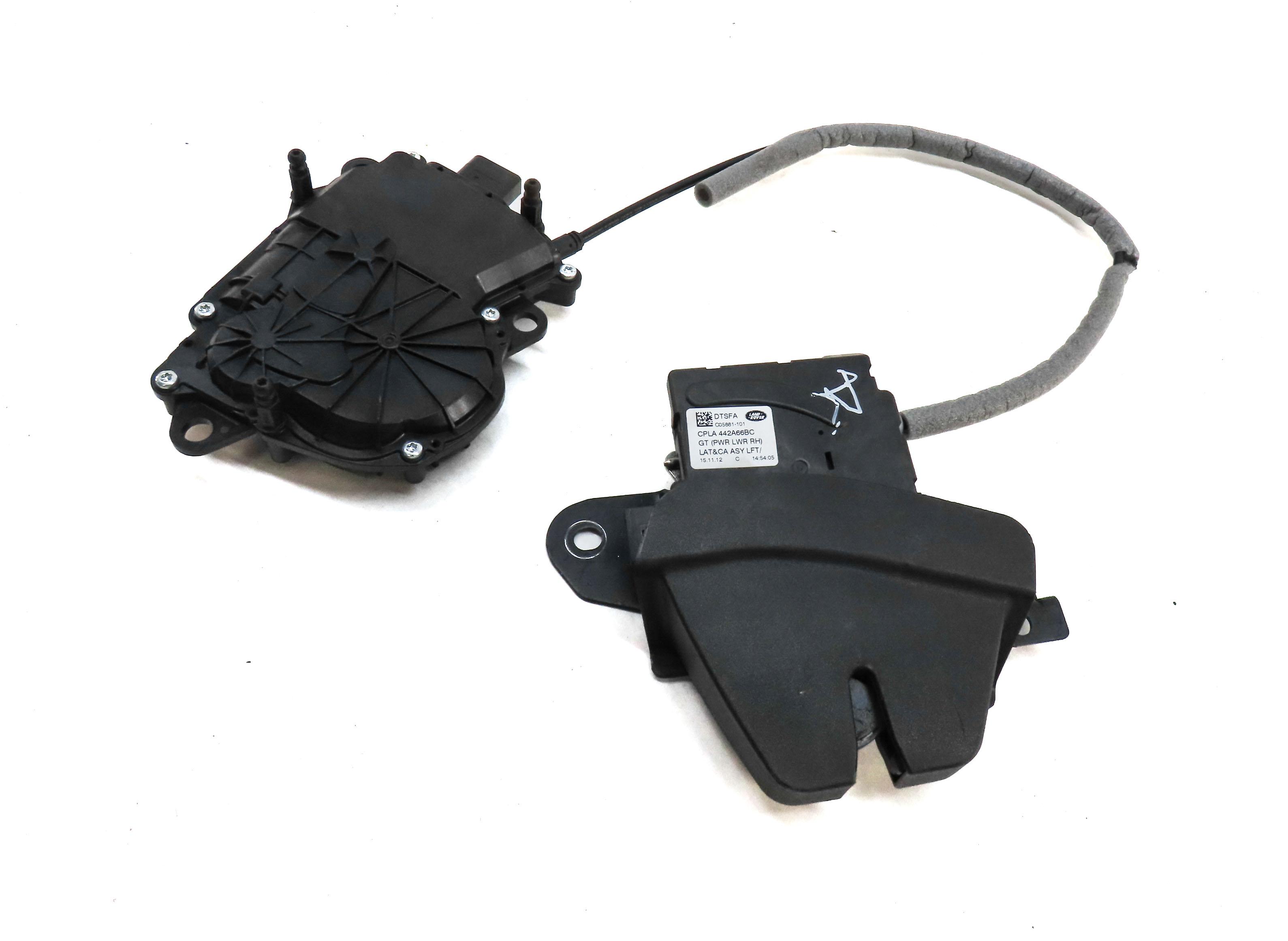 2013 LAND RANGE ROVER (L405) REAR RIGHT TRUNK LOCK LATCH w/ ACTUATOR MOTOR — exact item pictured