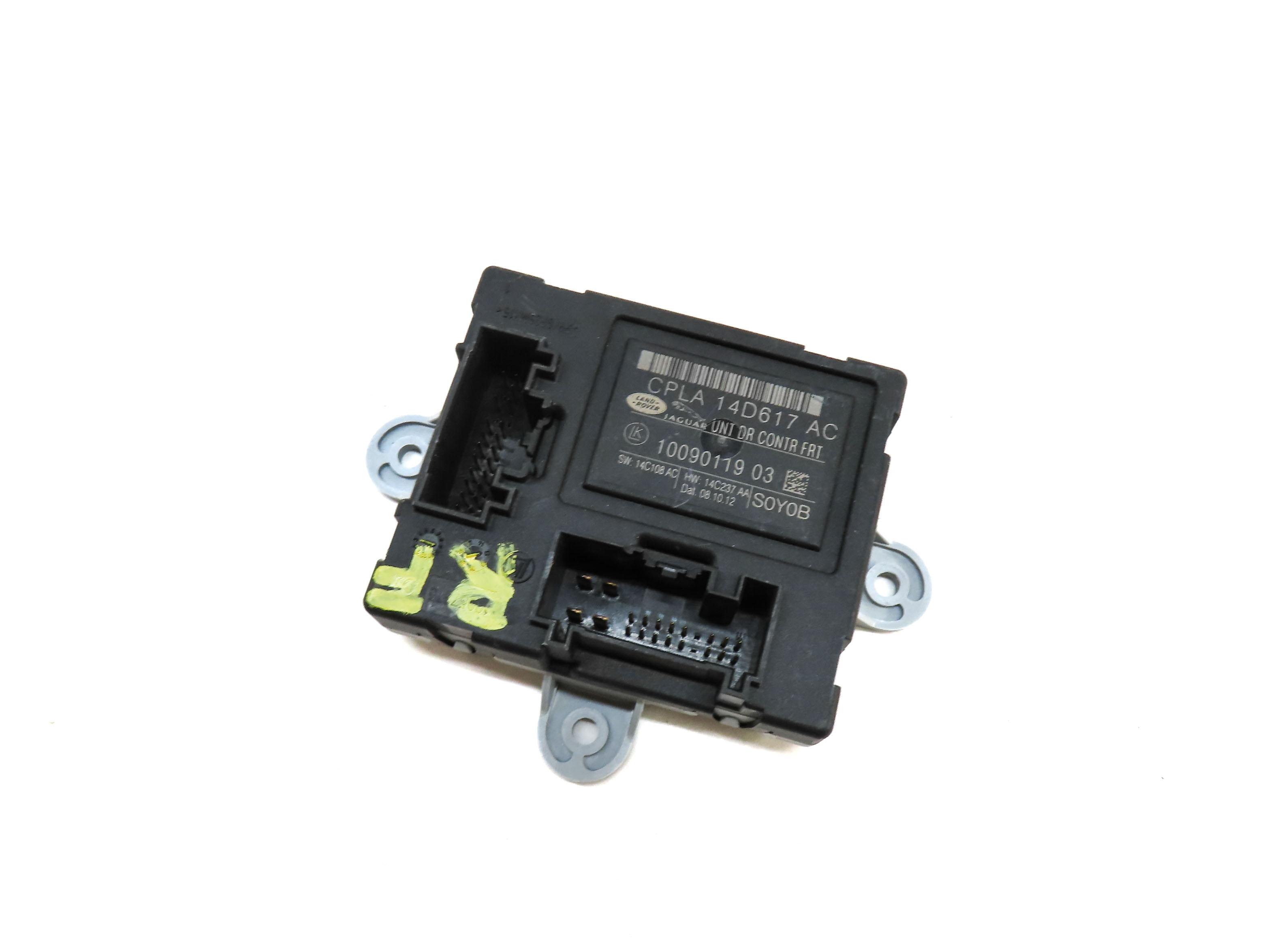 2013 LAND RANGE ROVER (L405) FRONT RIGHT PASSENGER DOOR CONTROL MODULE — exact item pictured
