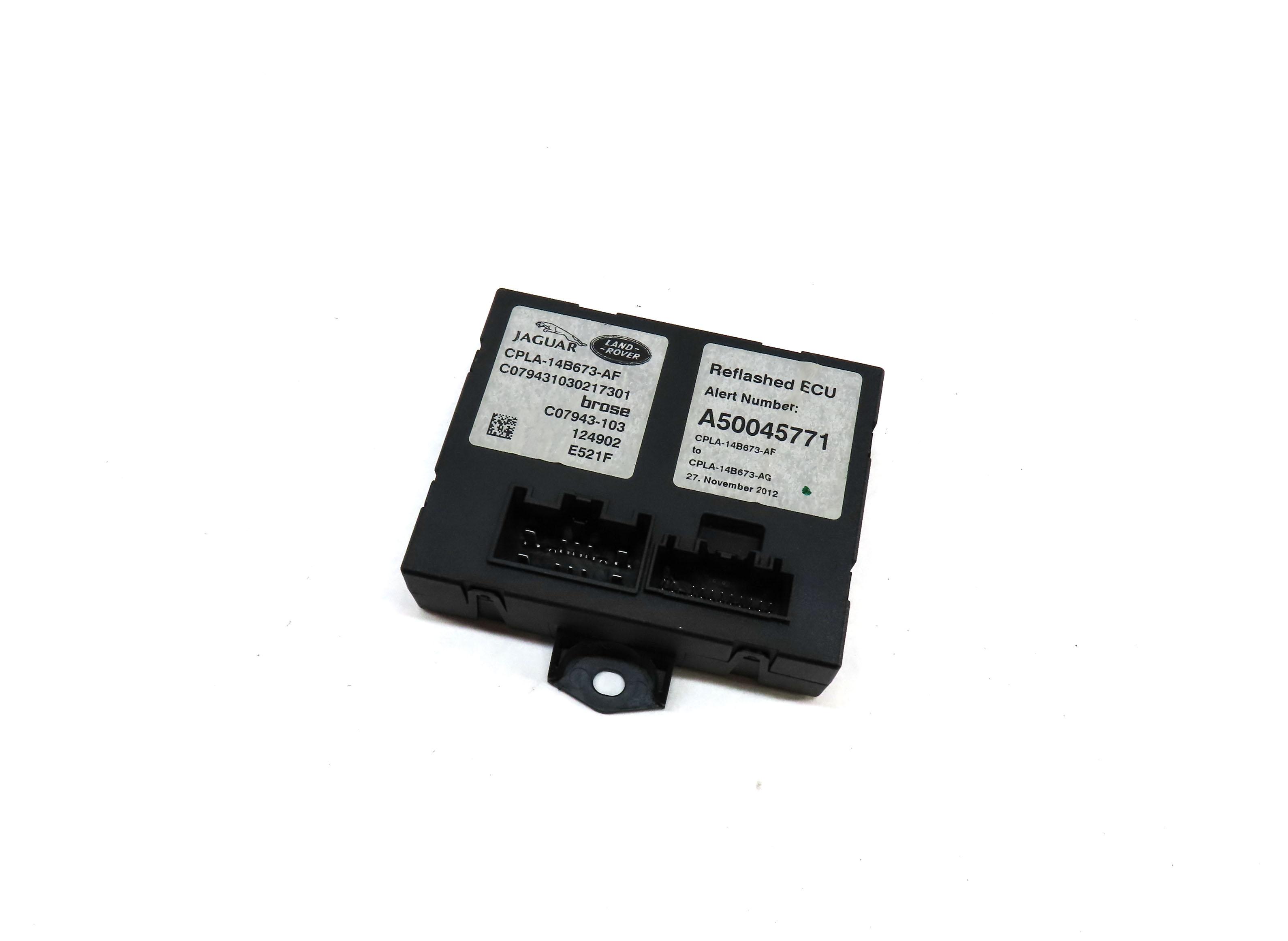 2013 RANGE ROVER (L405) REAR UPPER TRUNK LIFT LIFTGATE CONTROL MODULE — exact item pictured