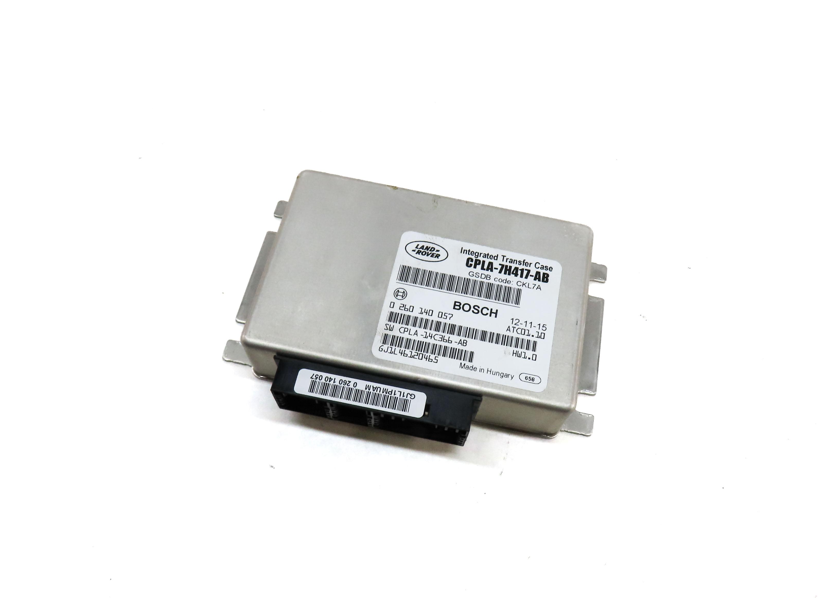 2013 LAND RANGE ROVER (L405) TRANSFER CASE CONTROL MODULE CPLA7H417AB — exact item pictured