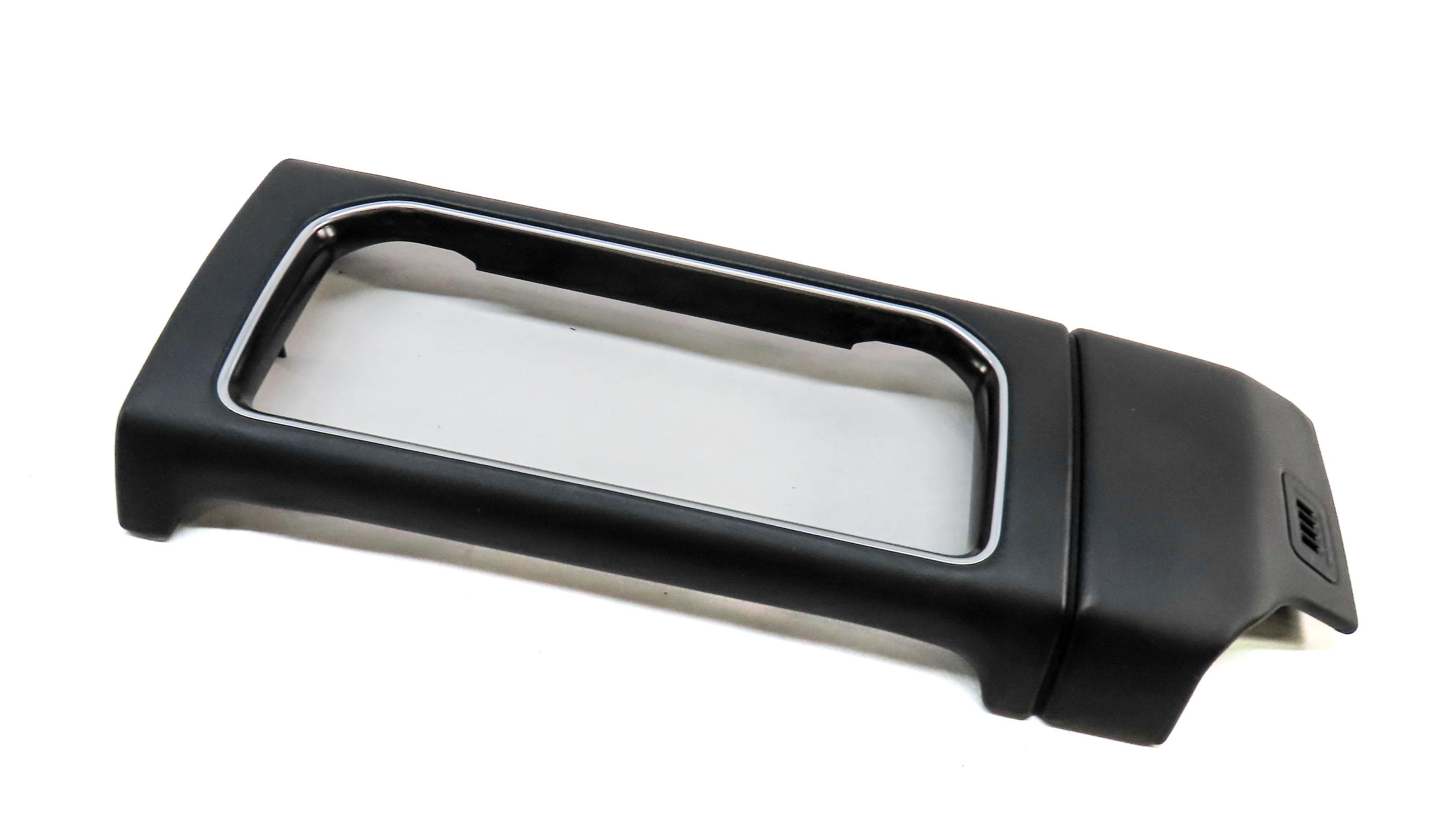 2013 LAND RANGE ROVER (L405) FRONT CENTER DASH DISPALY SCREEN TRIM (EBONY BLACK) — exact item pictured